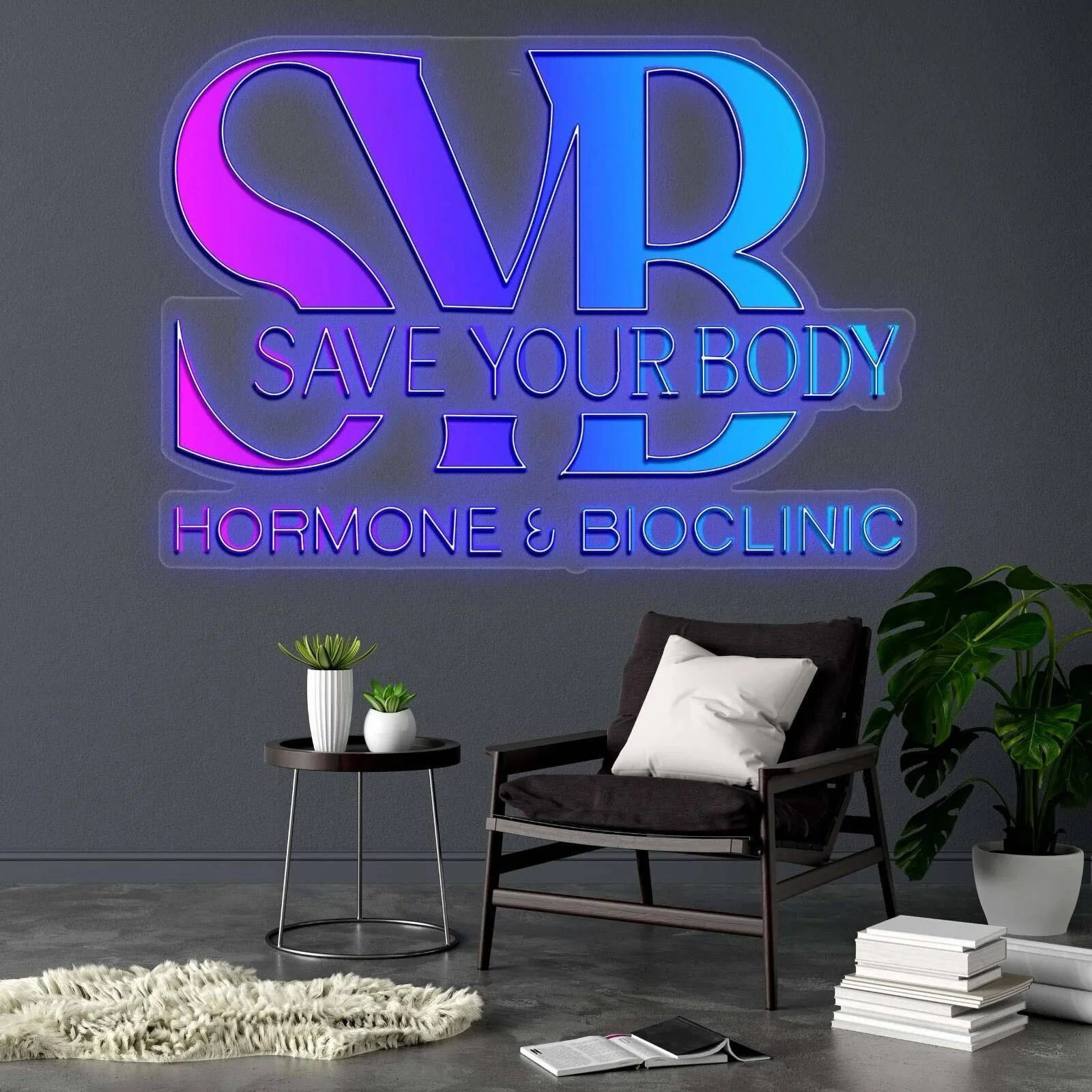 SAVE YOUR BODY - Premium Neon Artwork