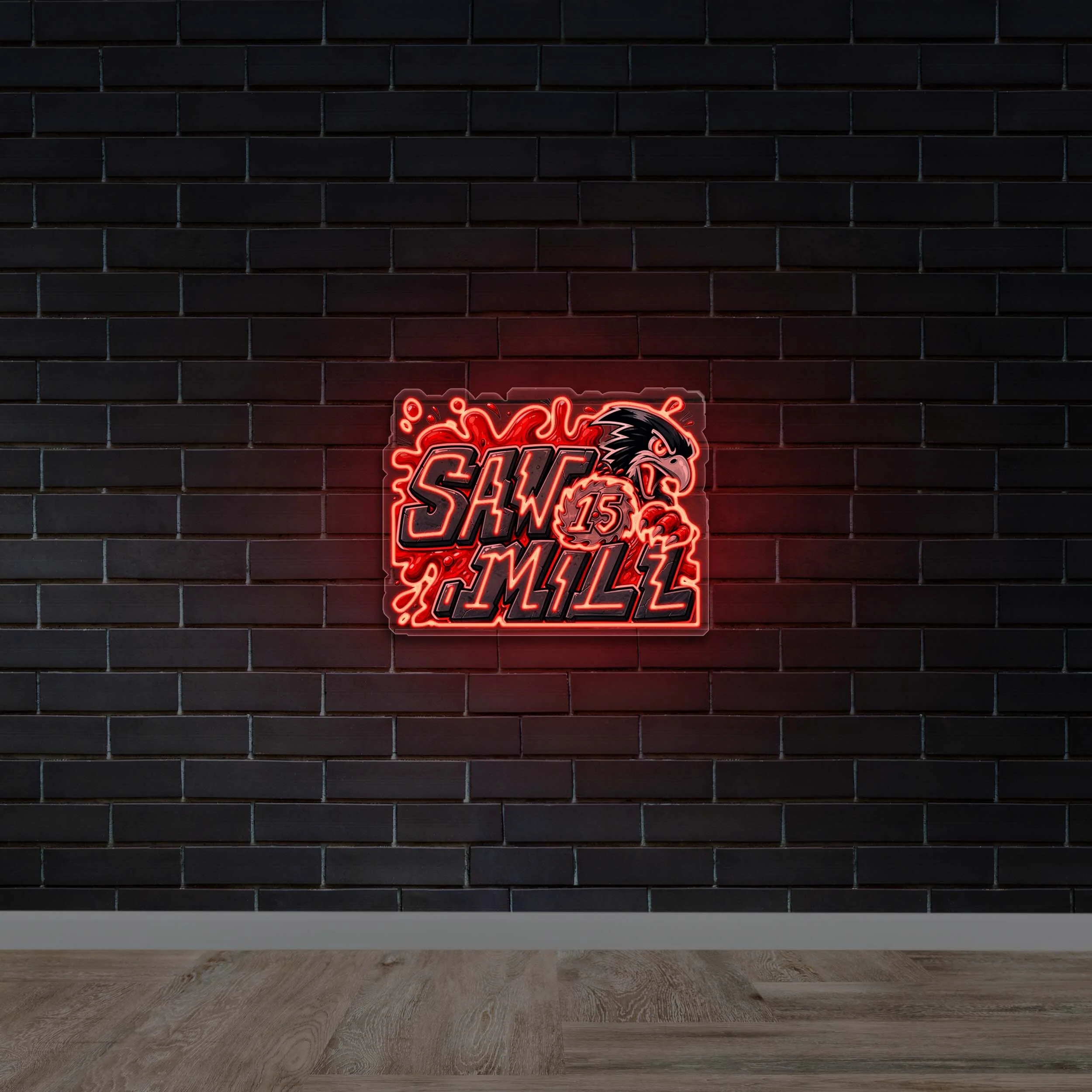 Saw Mill - Premium Neon Artwork