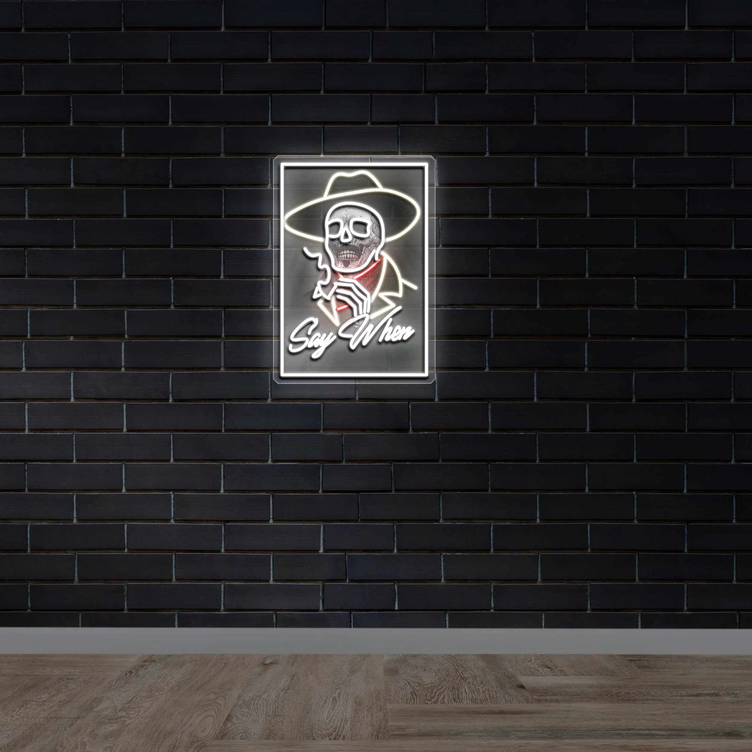 Say When - Premium Neon Artwork