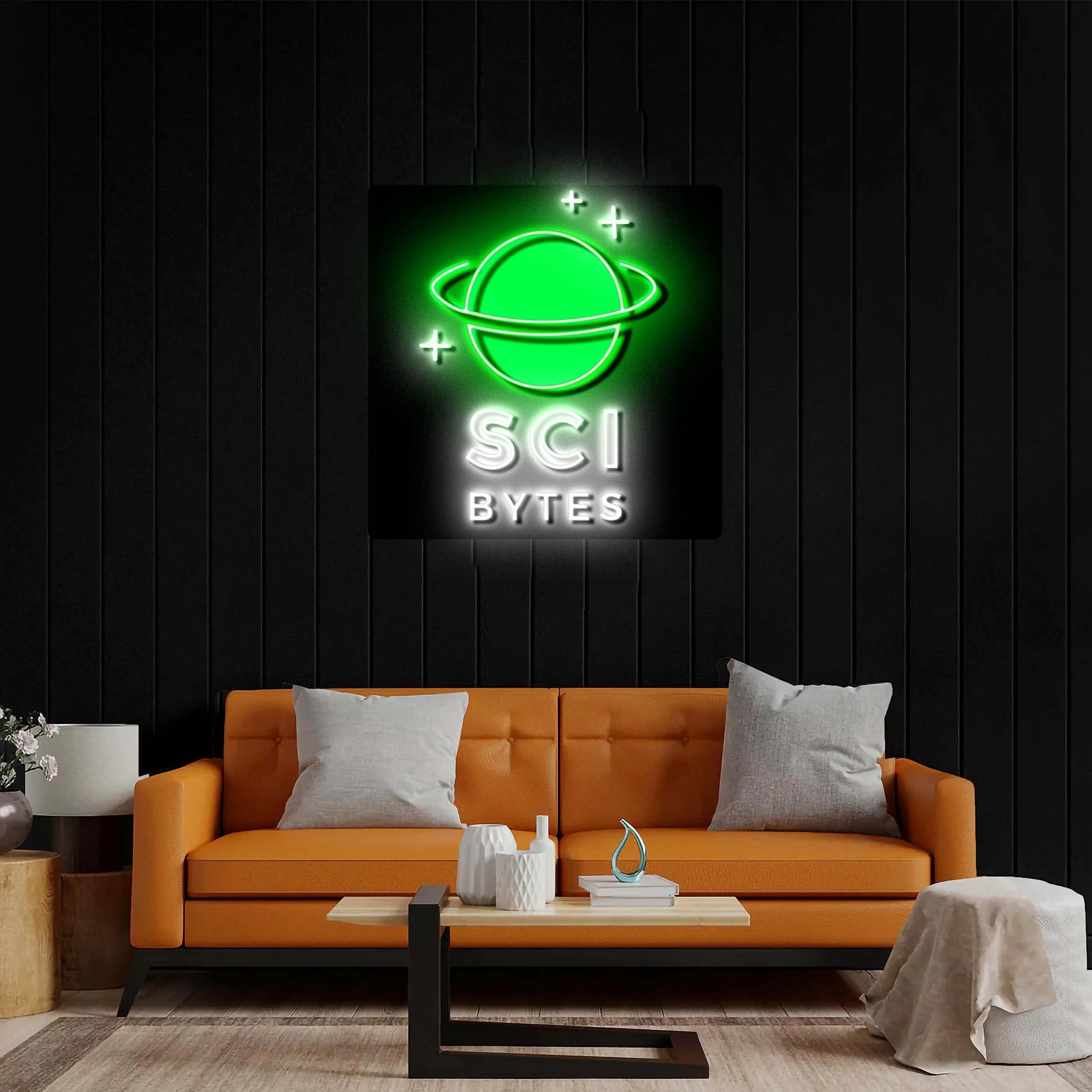 SCI BYTES - Premium Neon Artwork