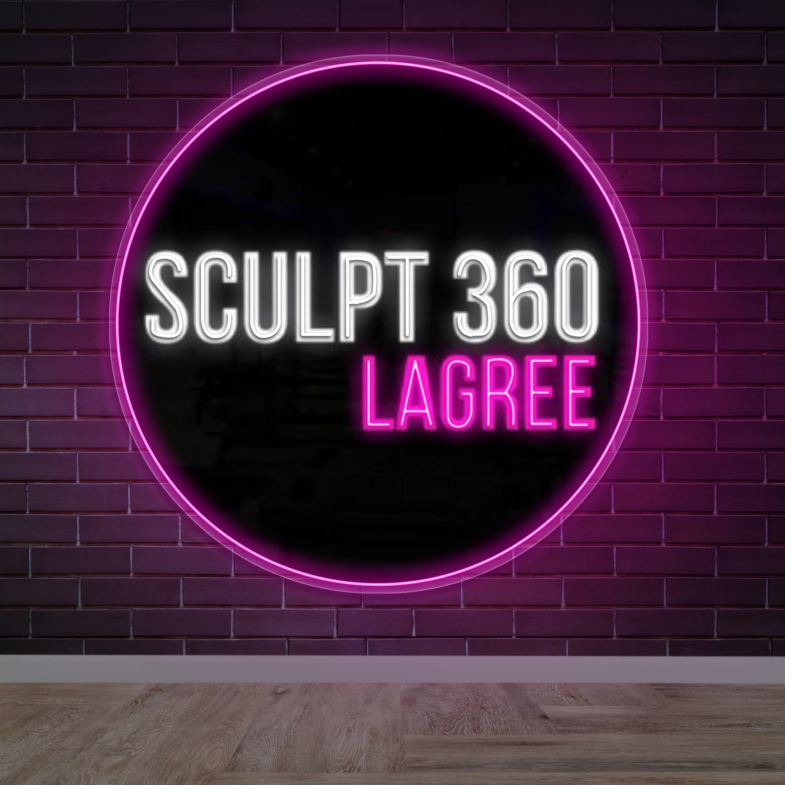 SCULPT 360 LAGREE - Premium Neon Artwork