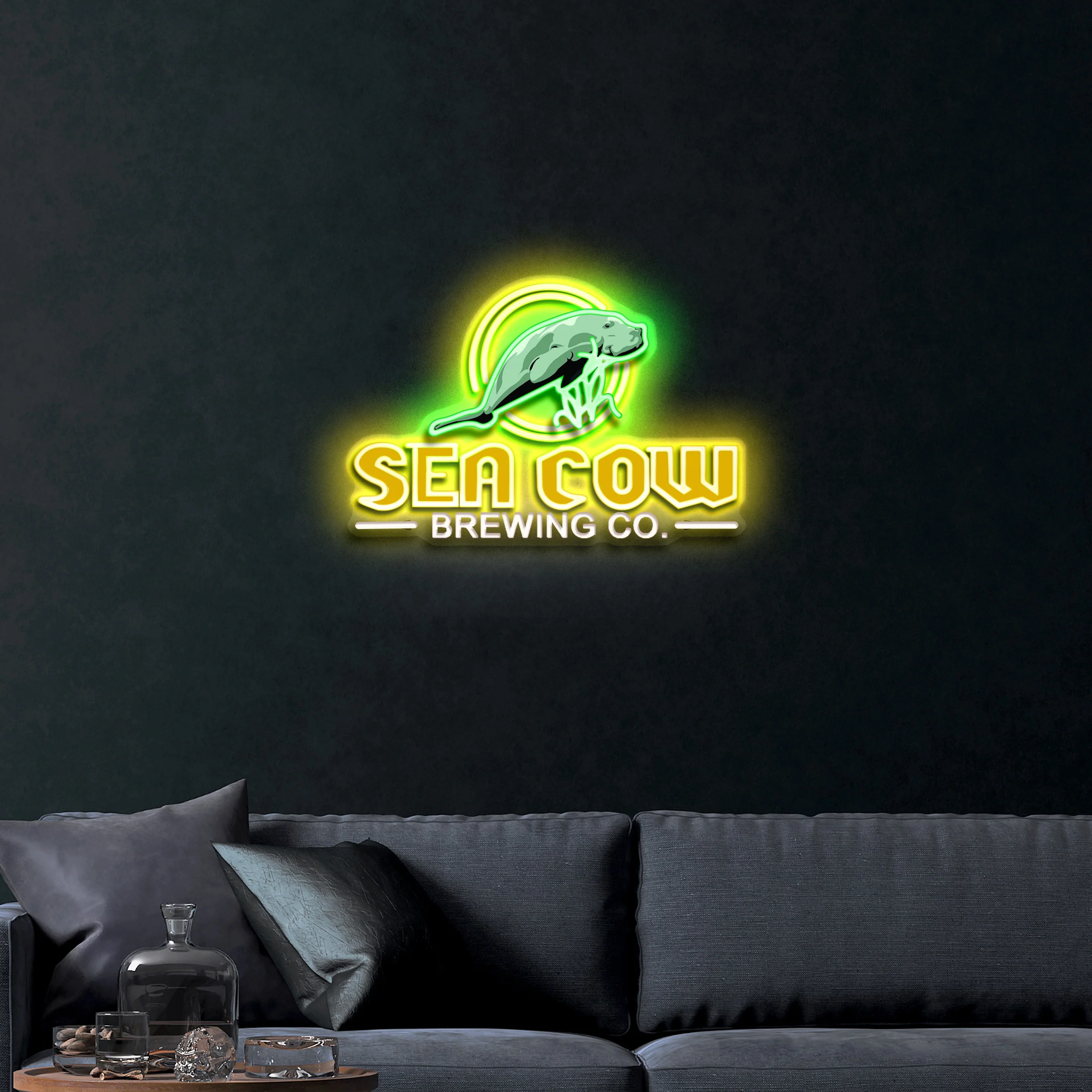 Sea Cow Brewing Co. – Premium Neon Artwork