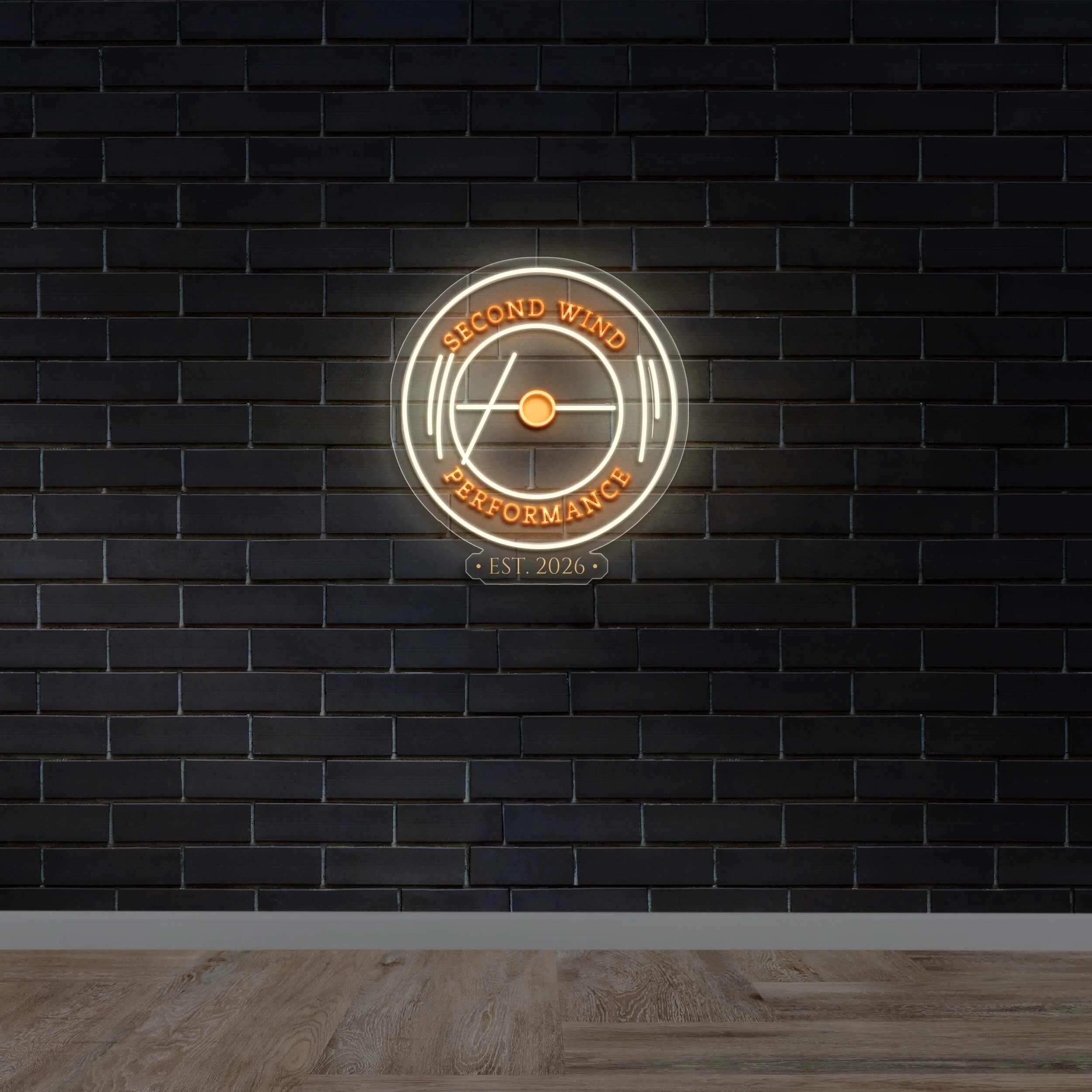 Second Wind Performance - Premium Neon Artwork