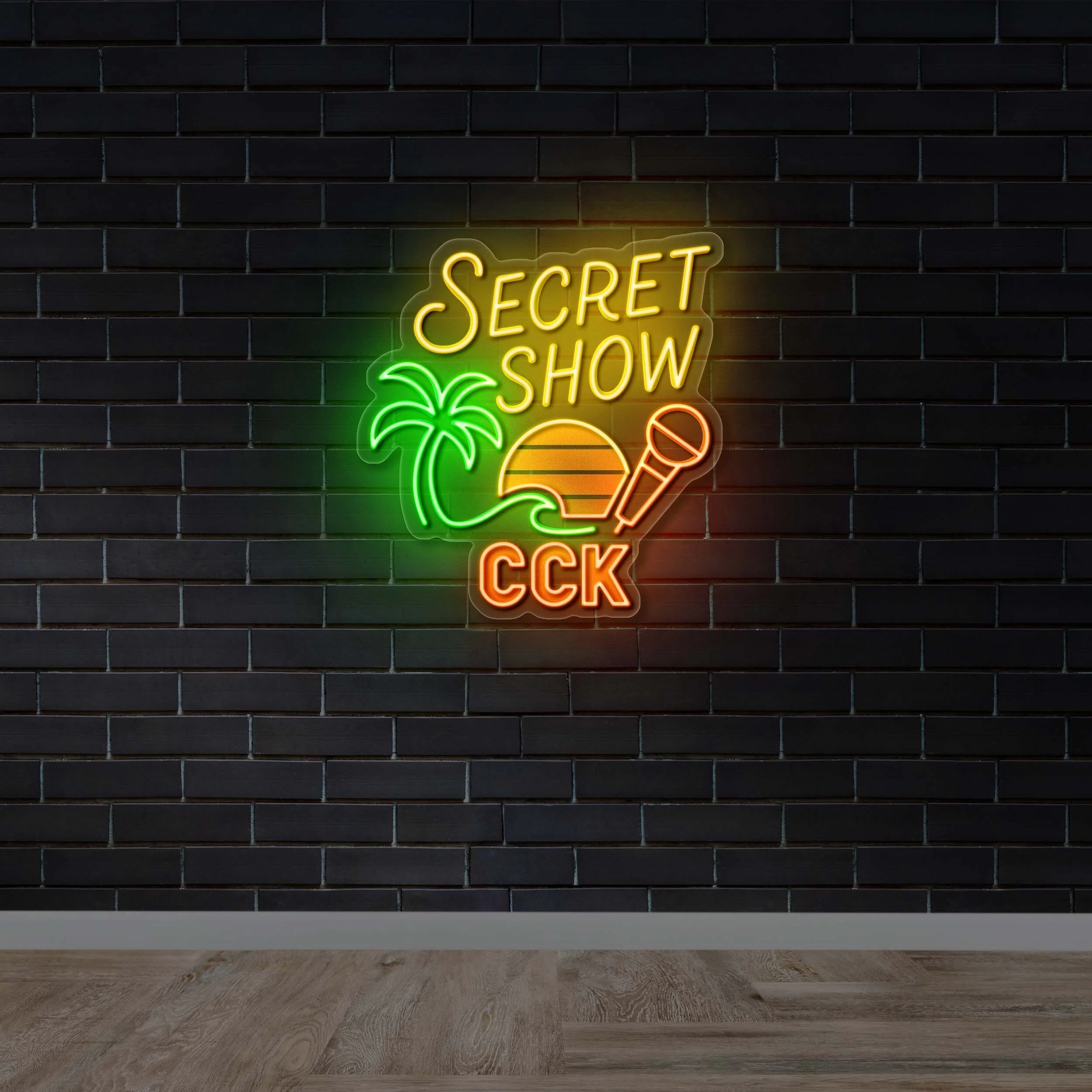 SECRET SHOW CCK - Premium Neon Artwork