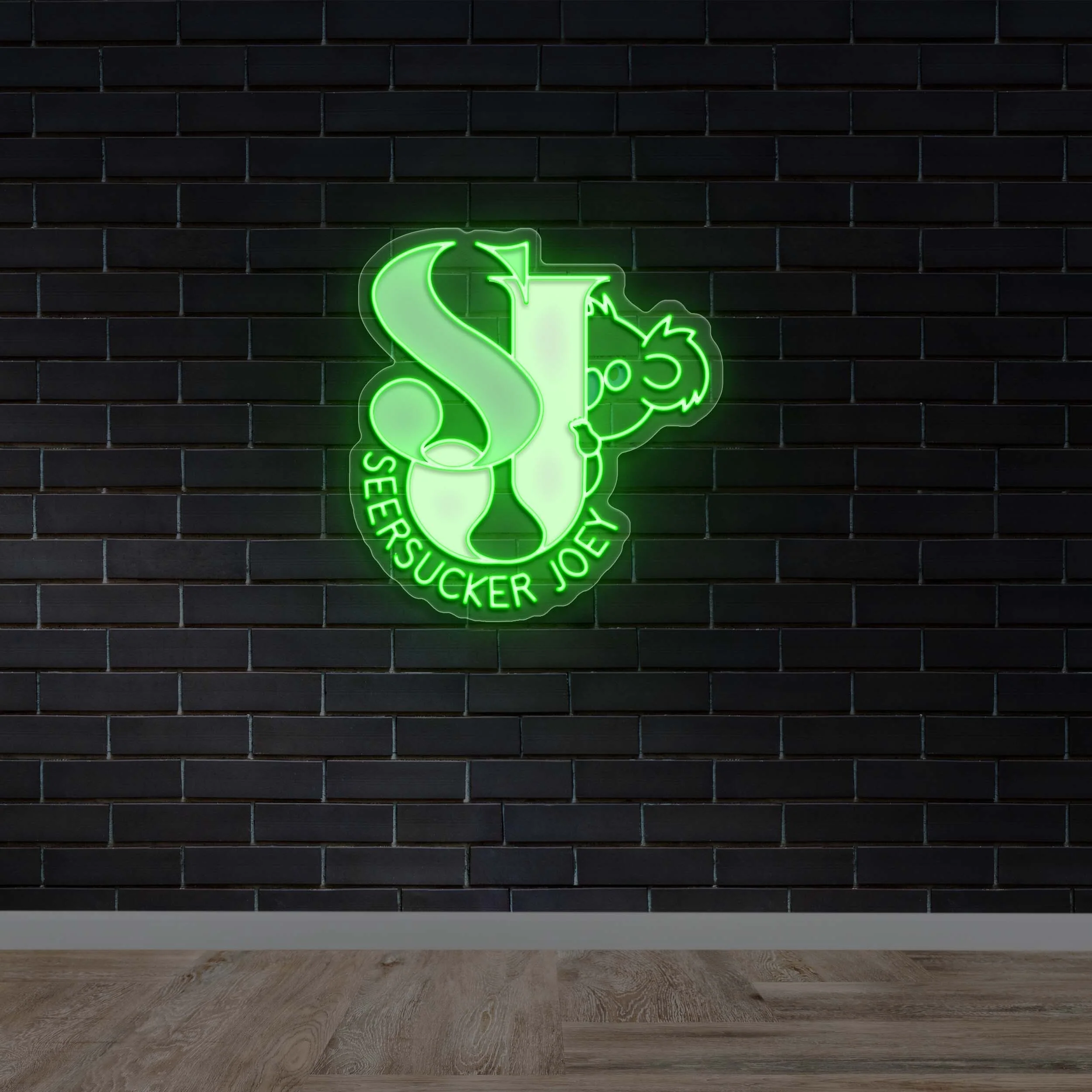 Seersucker Joey - Premium Neon Artwork