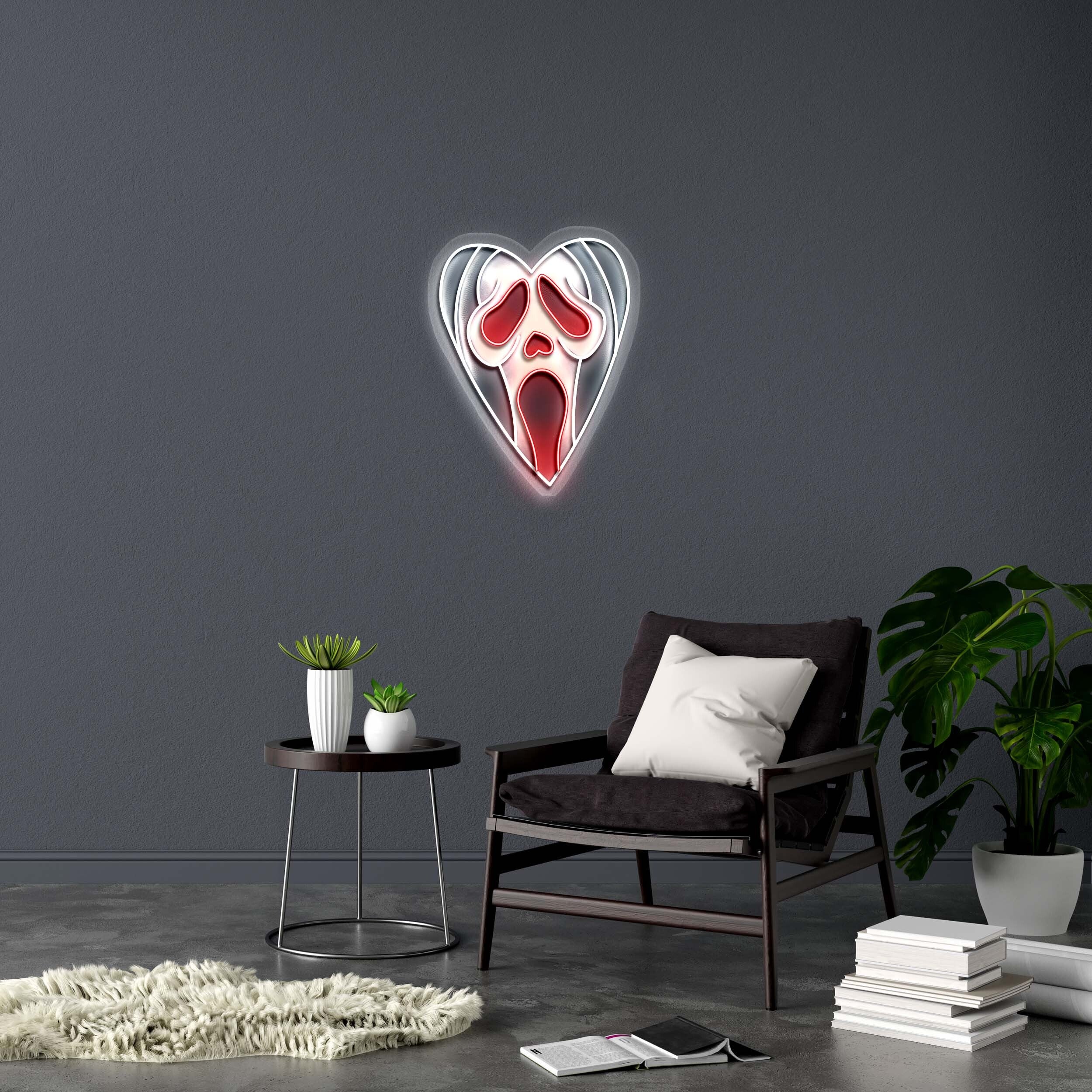 Serial Artist Tattoo logo - Premium Neon Artwork