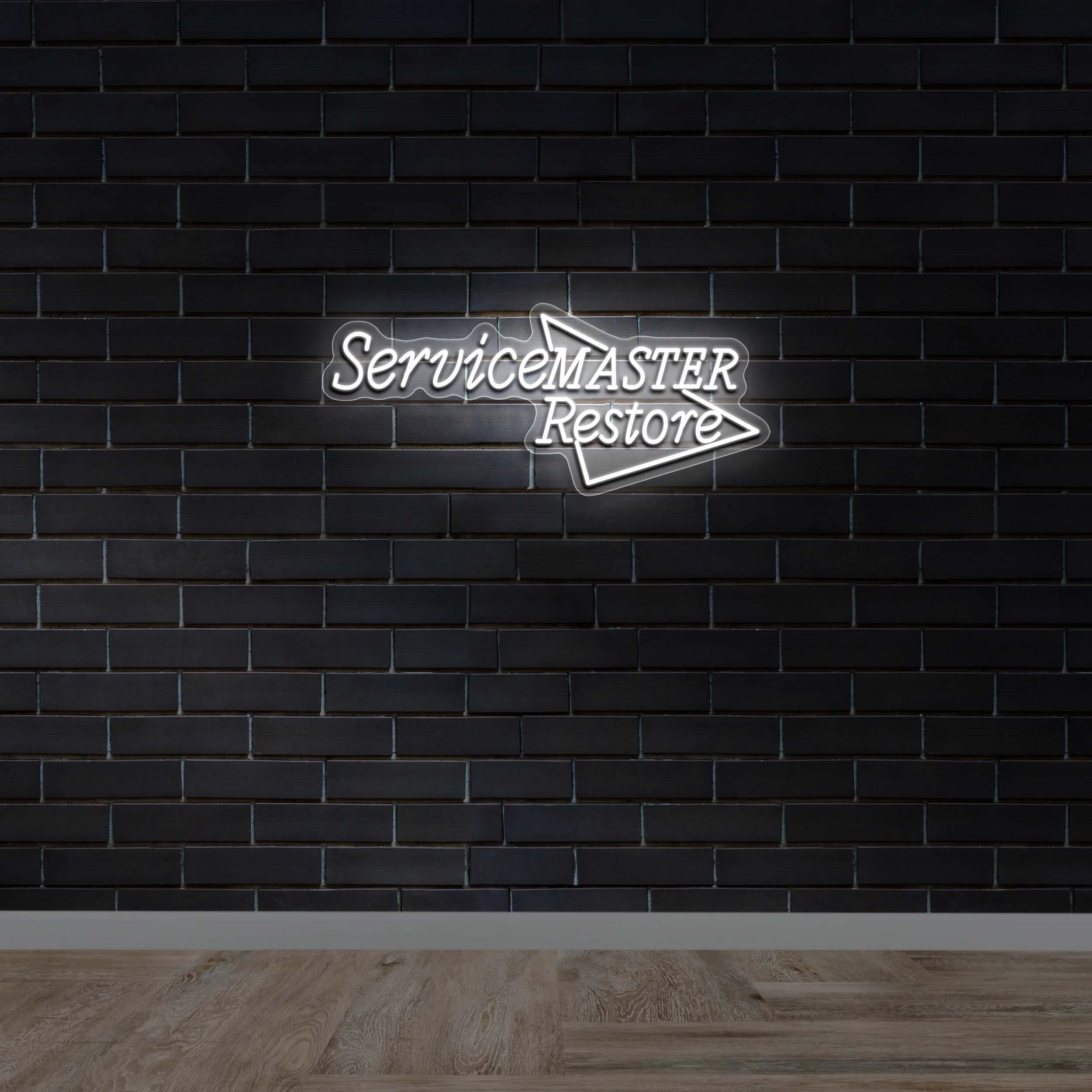 SERVICE MASTER - Premium Neon Artwork