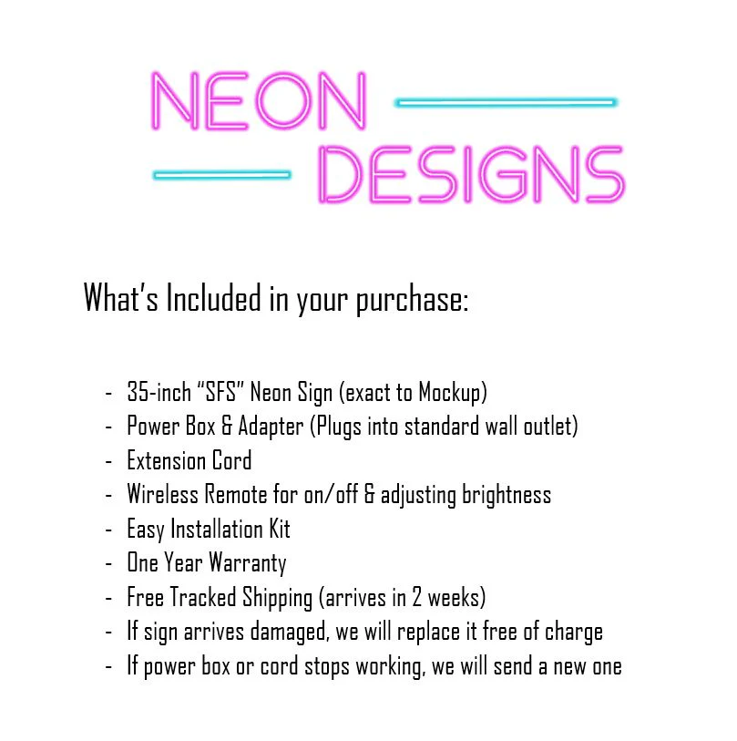 SFS - Premium Neon Artwork - Image 2