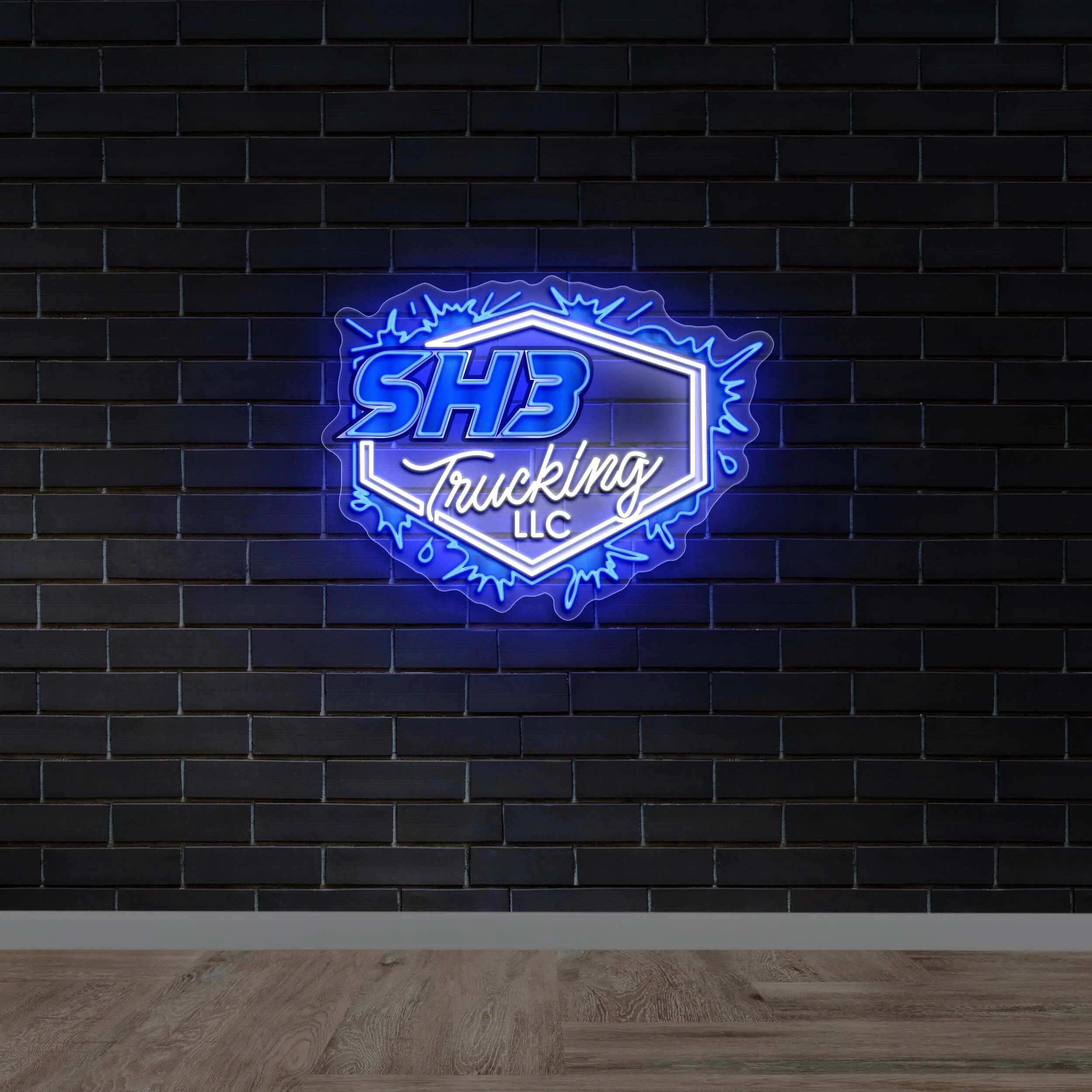 Sh3 Trucking LLC - Premium Neon Artwork