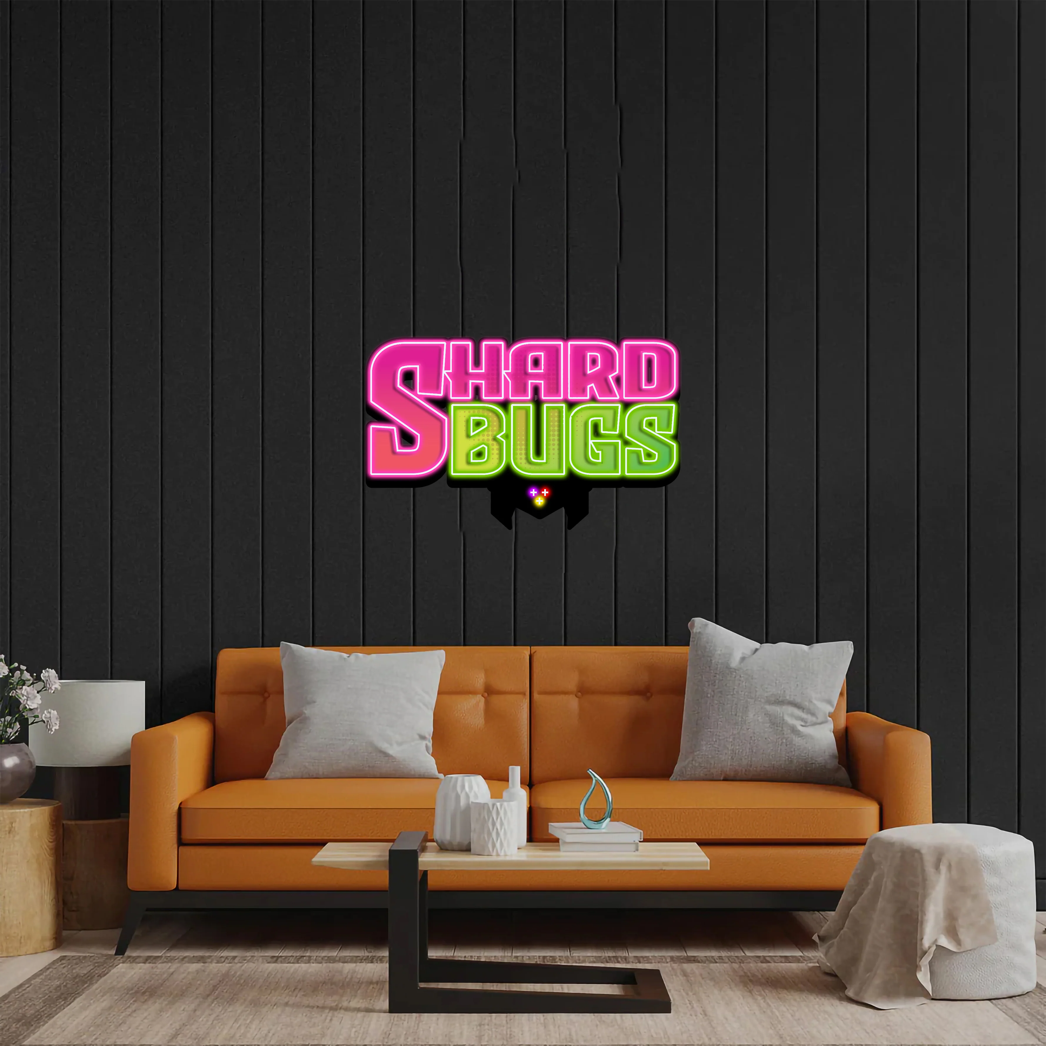 Shard Bugs - Premium Neon Artwork