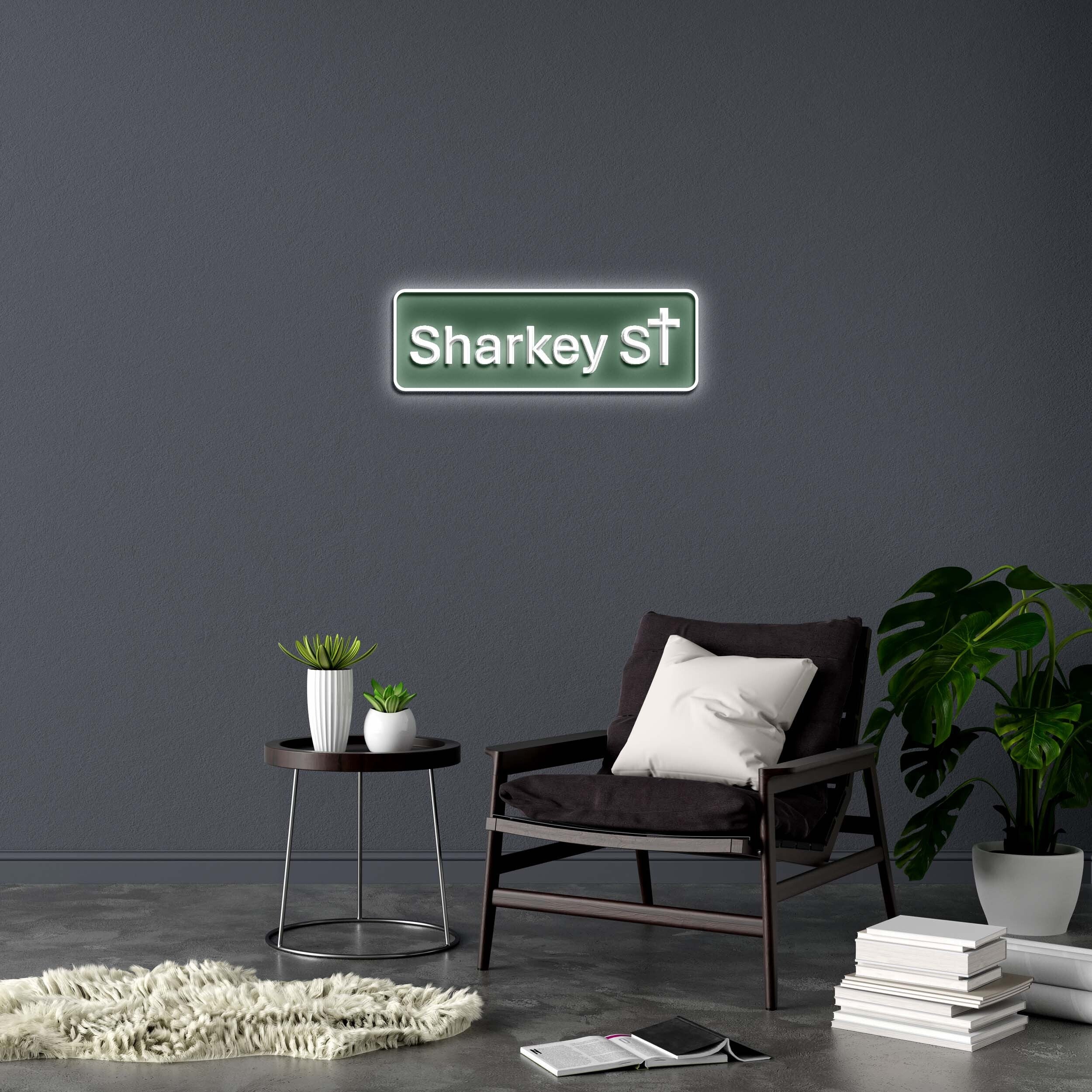 Sharkey S✞ - Premium Neon Artwork - Image 3