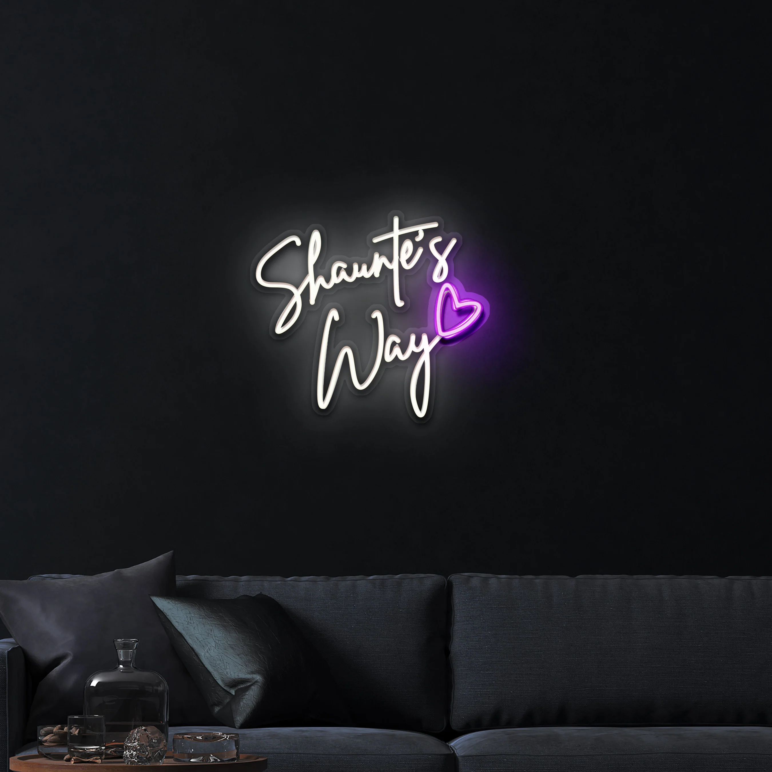 Shaunte's Way – Premium Neon Artwork