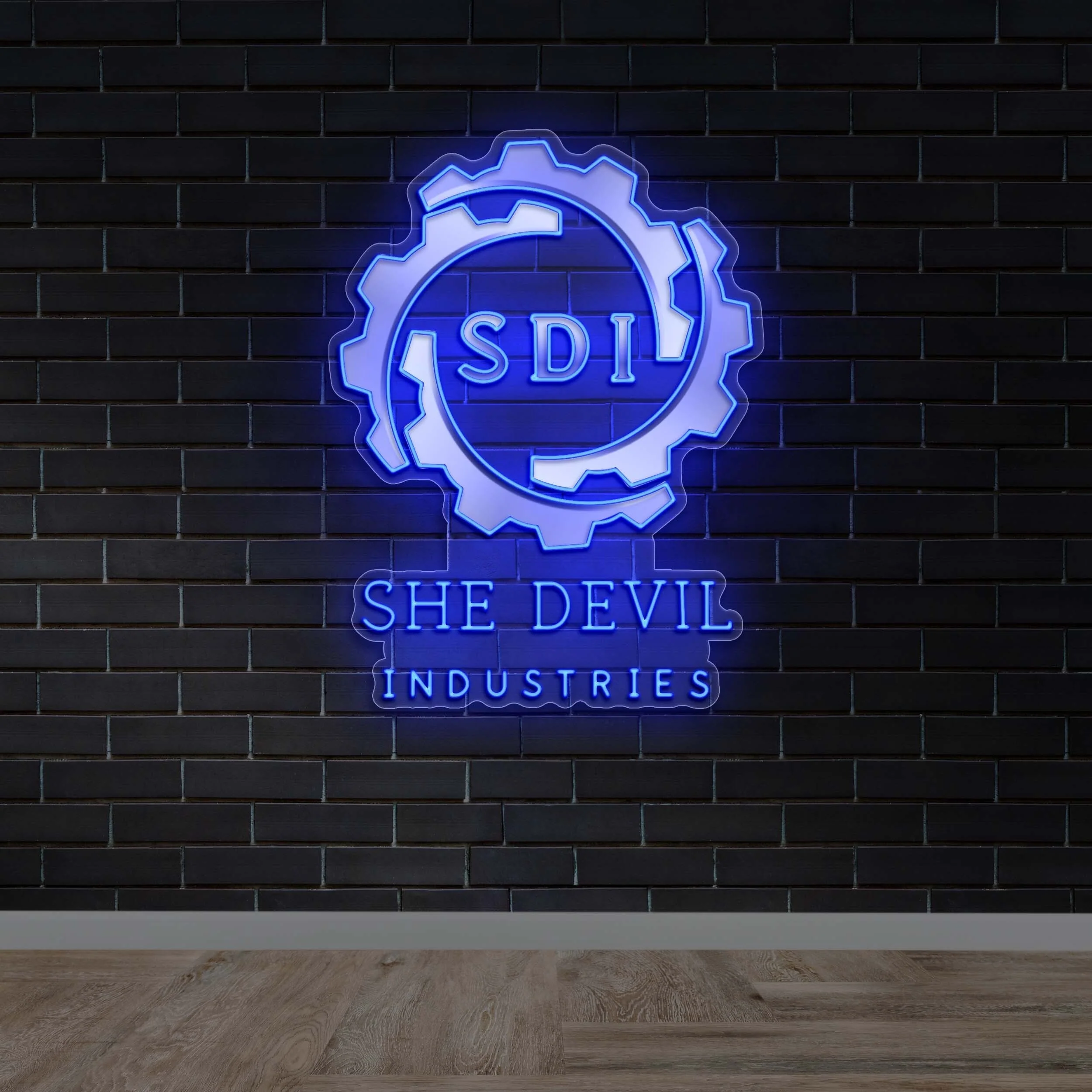 SHE DEVIL INDUSTRIES - Premium Neon Artwork