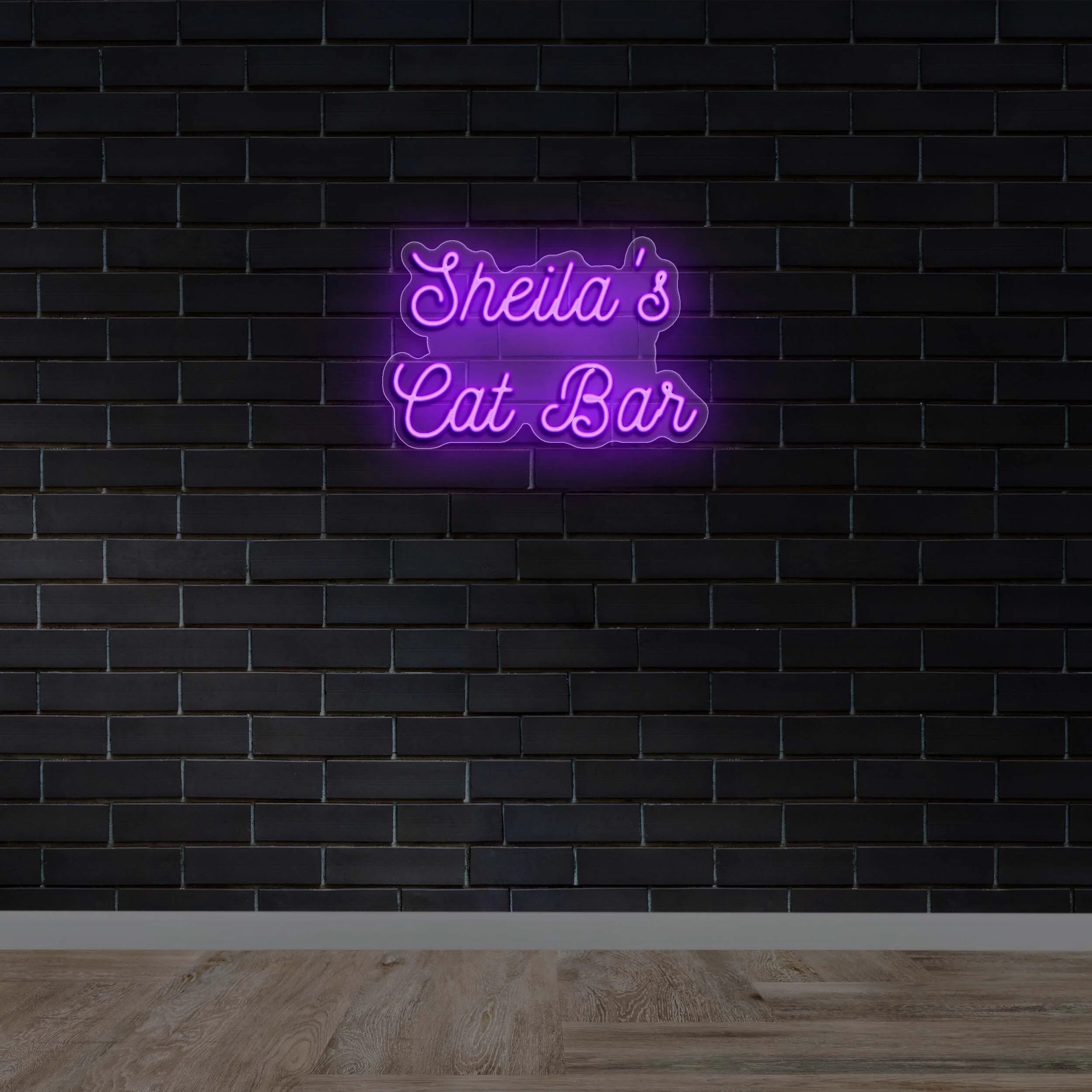 Sheila's Cat Bar - Premium Neon Artwork