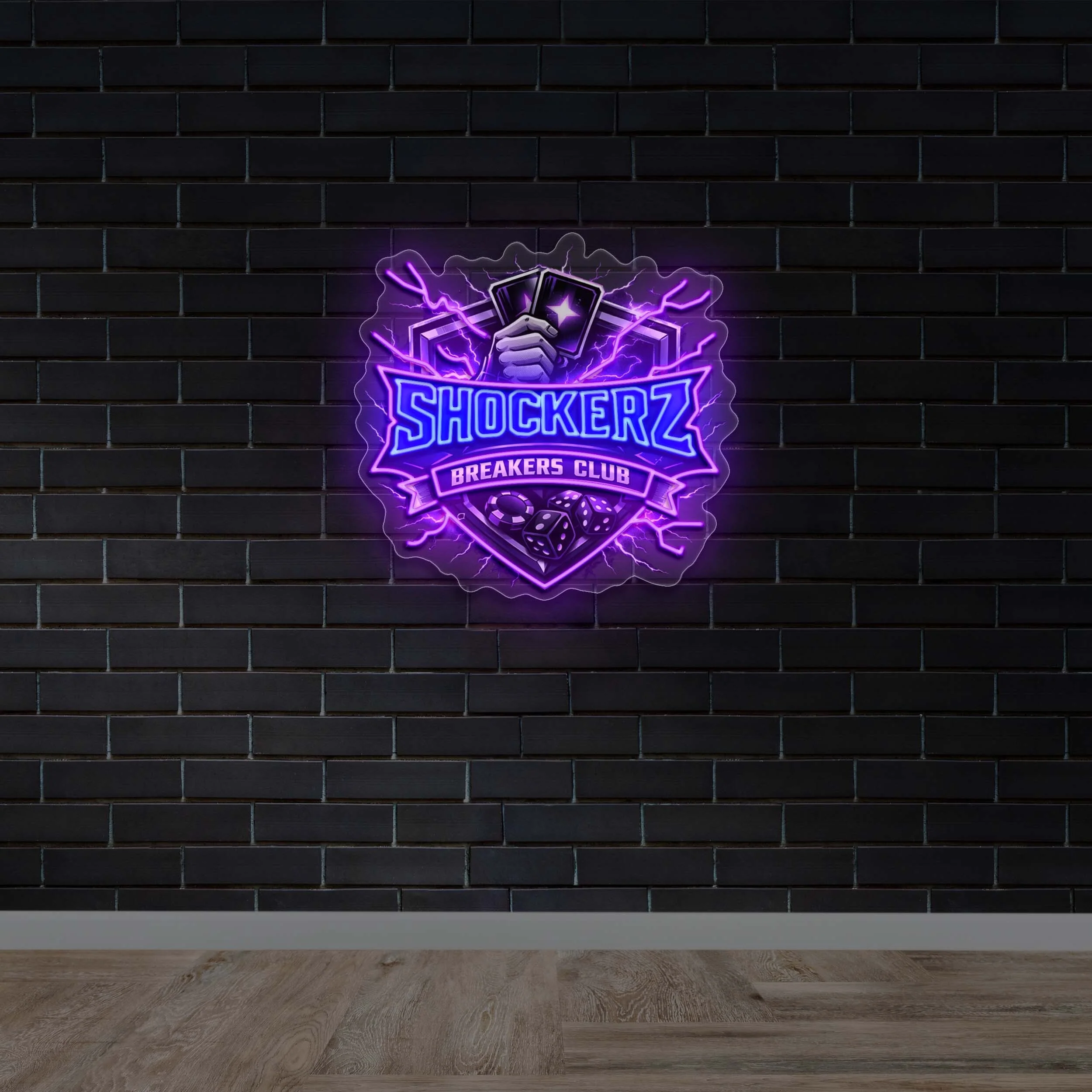 SHOCKERZ - Premium Neon Artwork