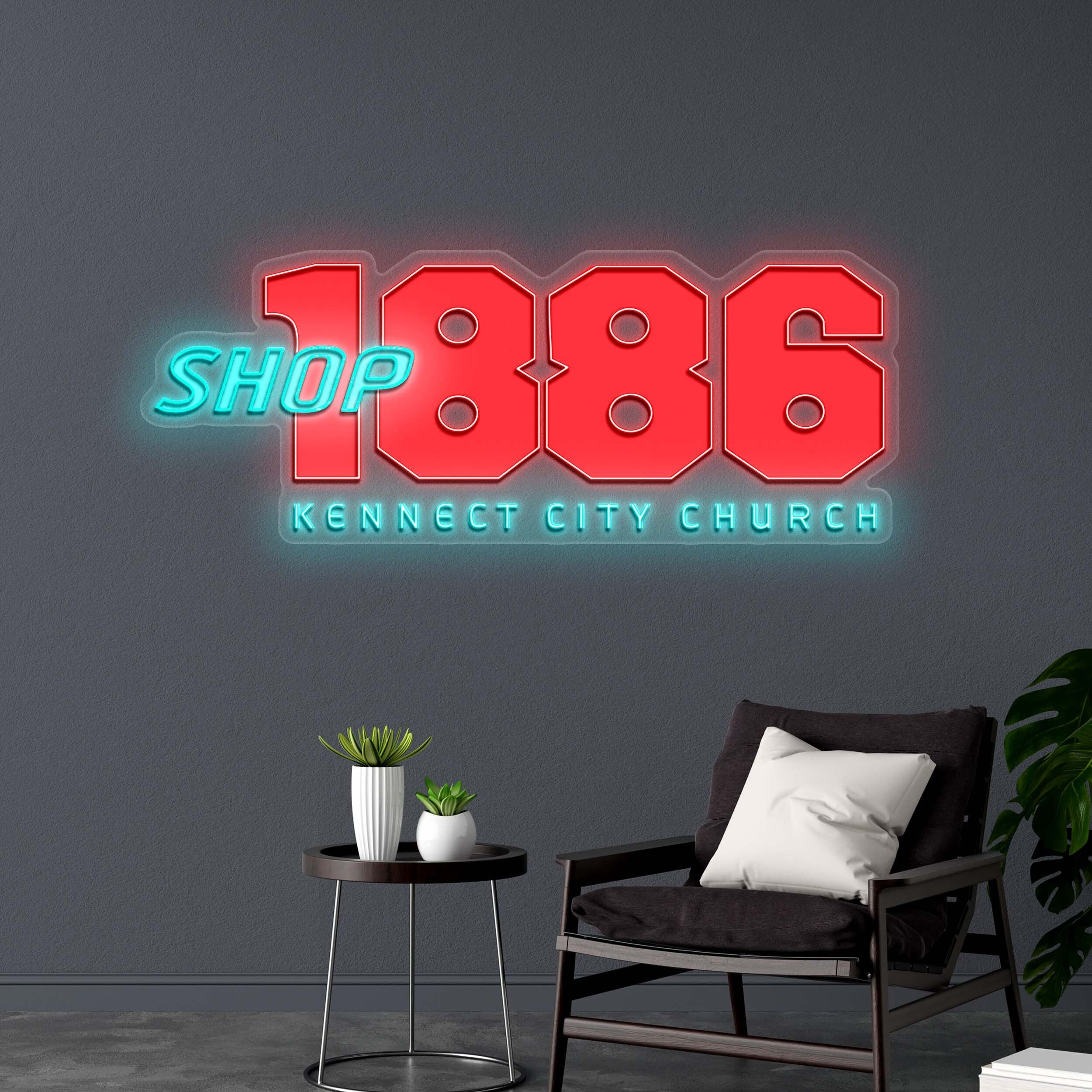 SHOP 1886 ll - Premium Neon Artwork