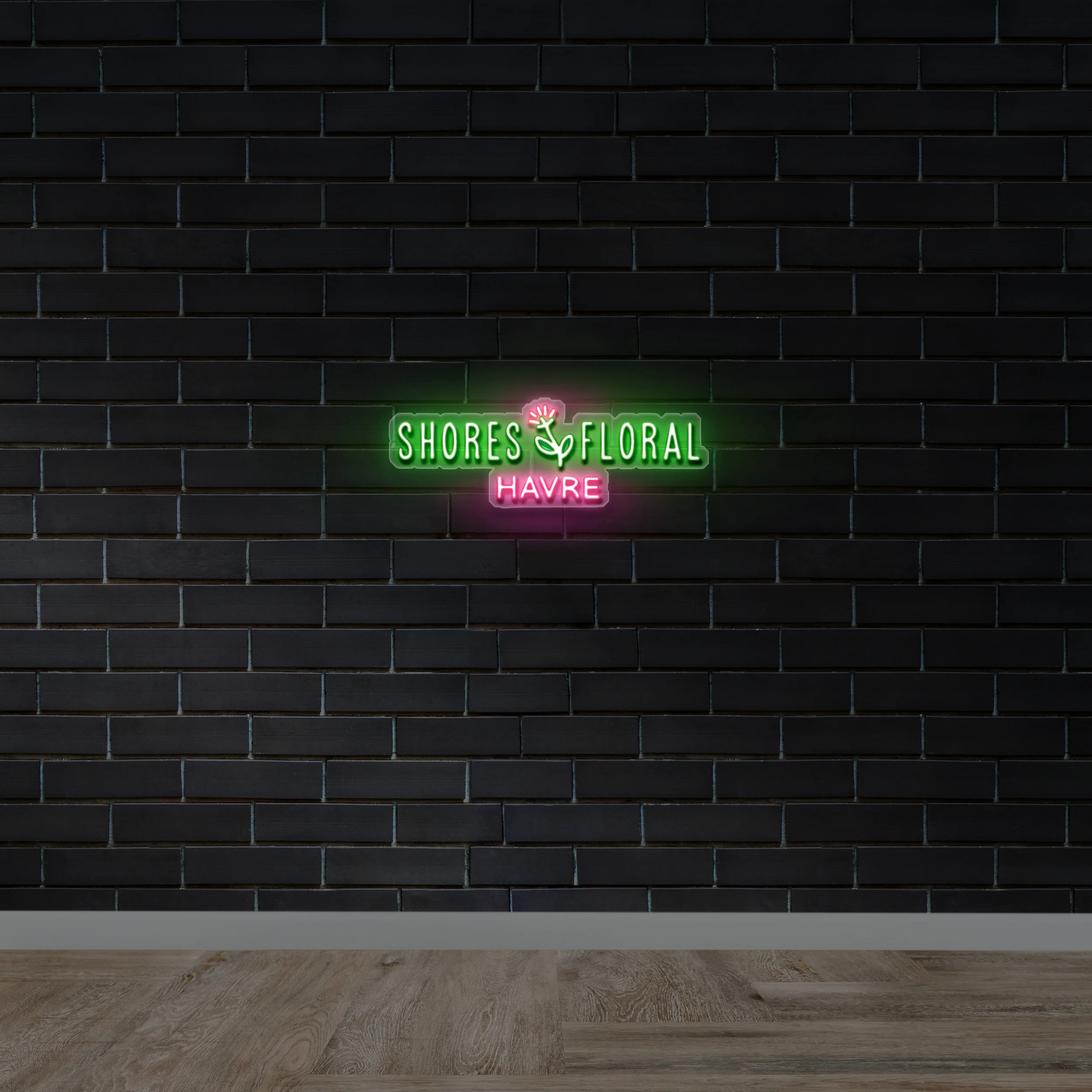 SHORES FLORAL - Premium Neon Artwork