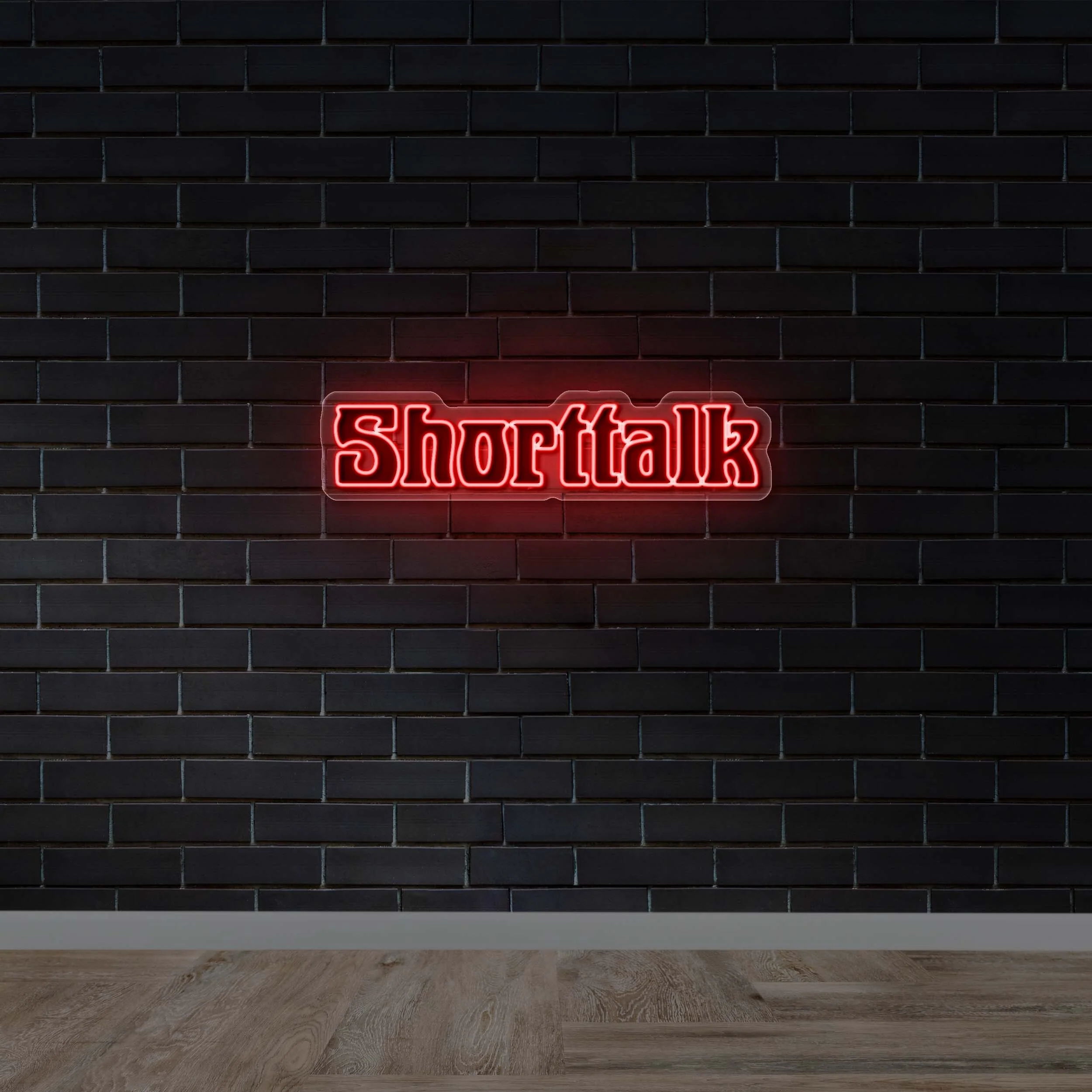 Shorttalk - Premium Neon Artwork
