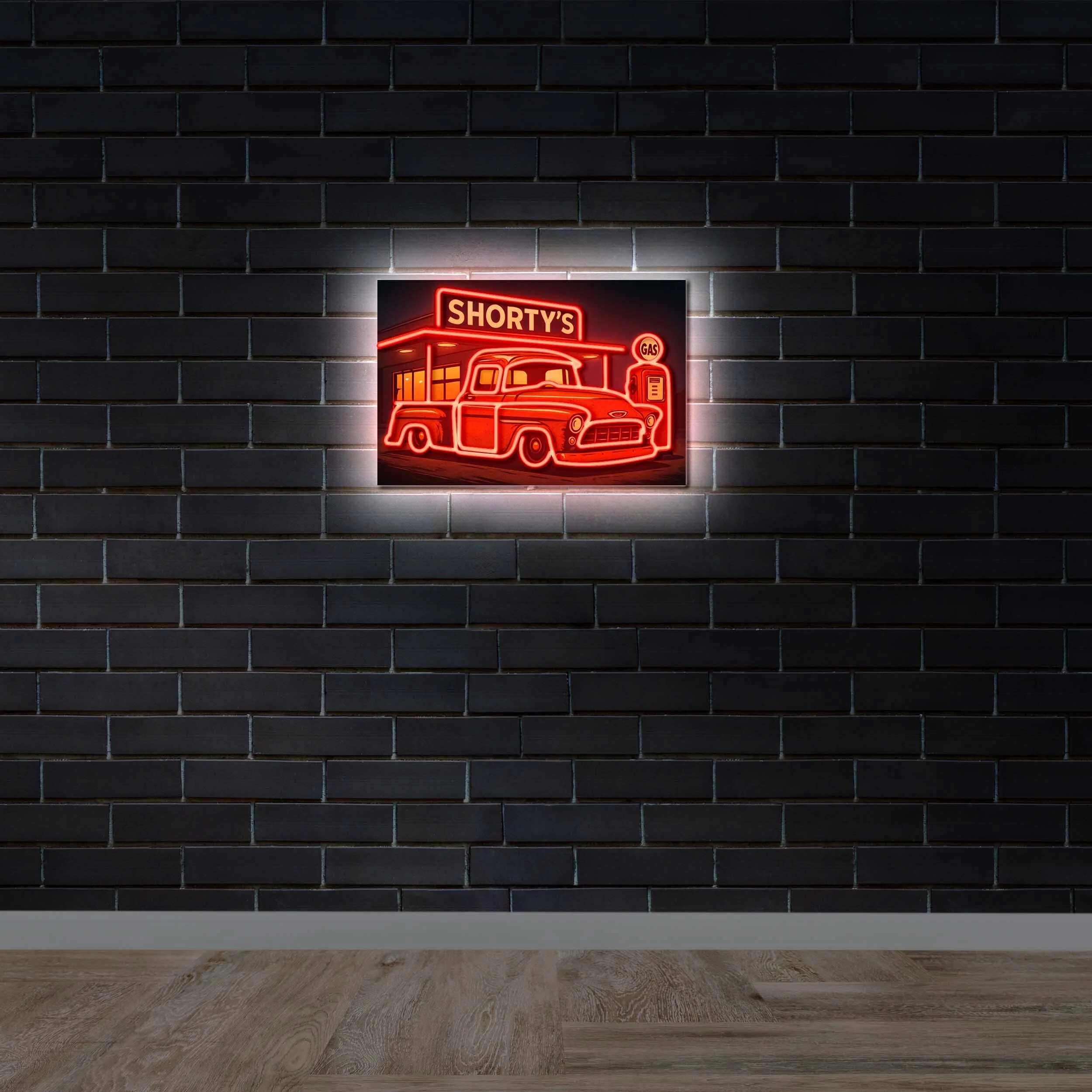SHORTY'S - Premium Neon Artwork