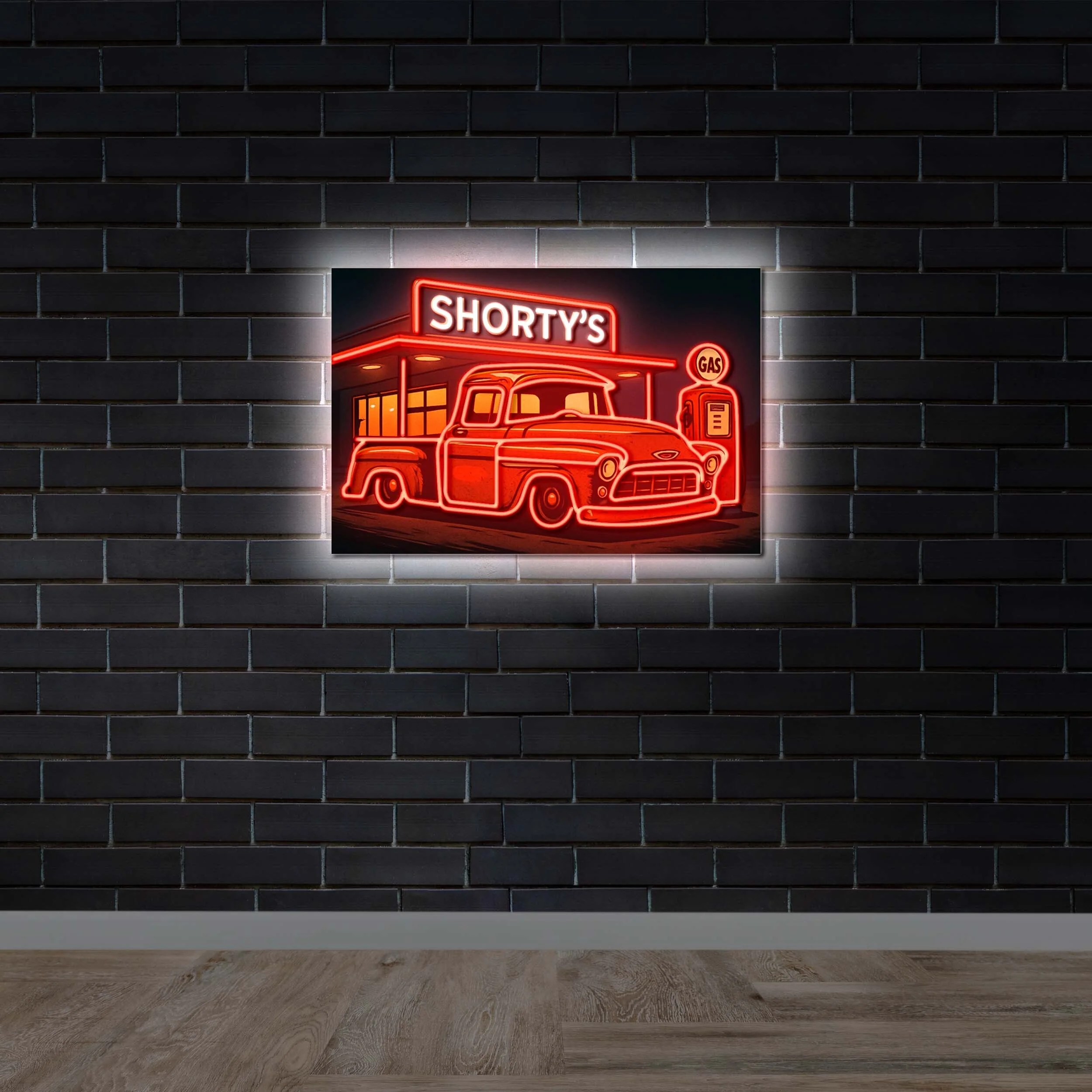SHORTY'S - Premium Neon Artwork - Image 2