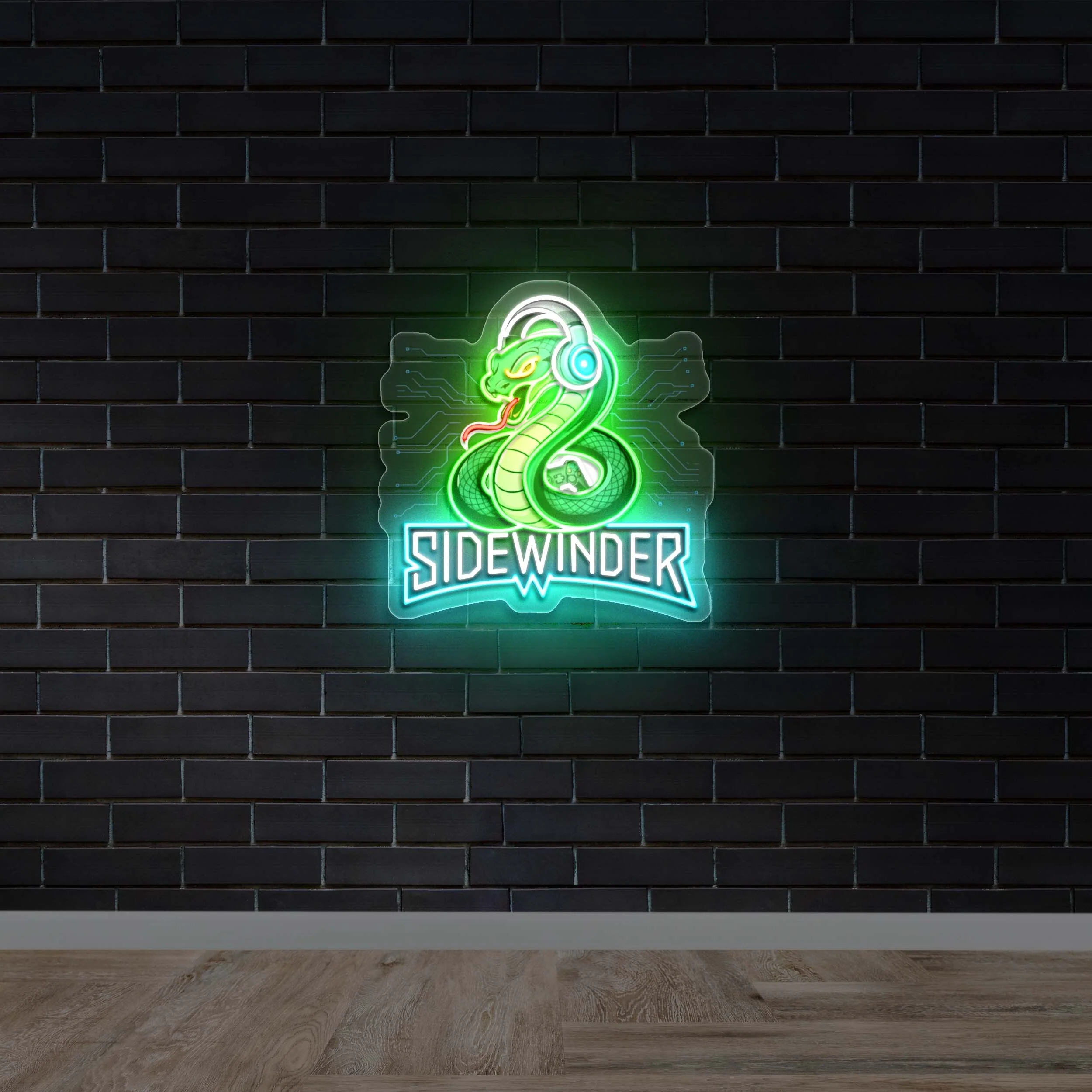 SIDEWINDER - Premium Neon Artwork