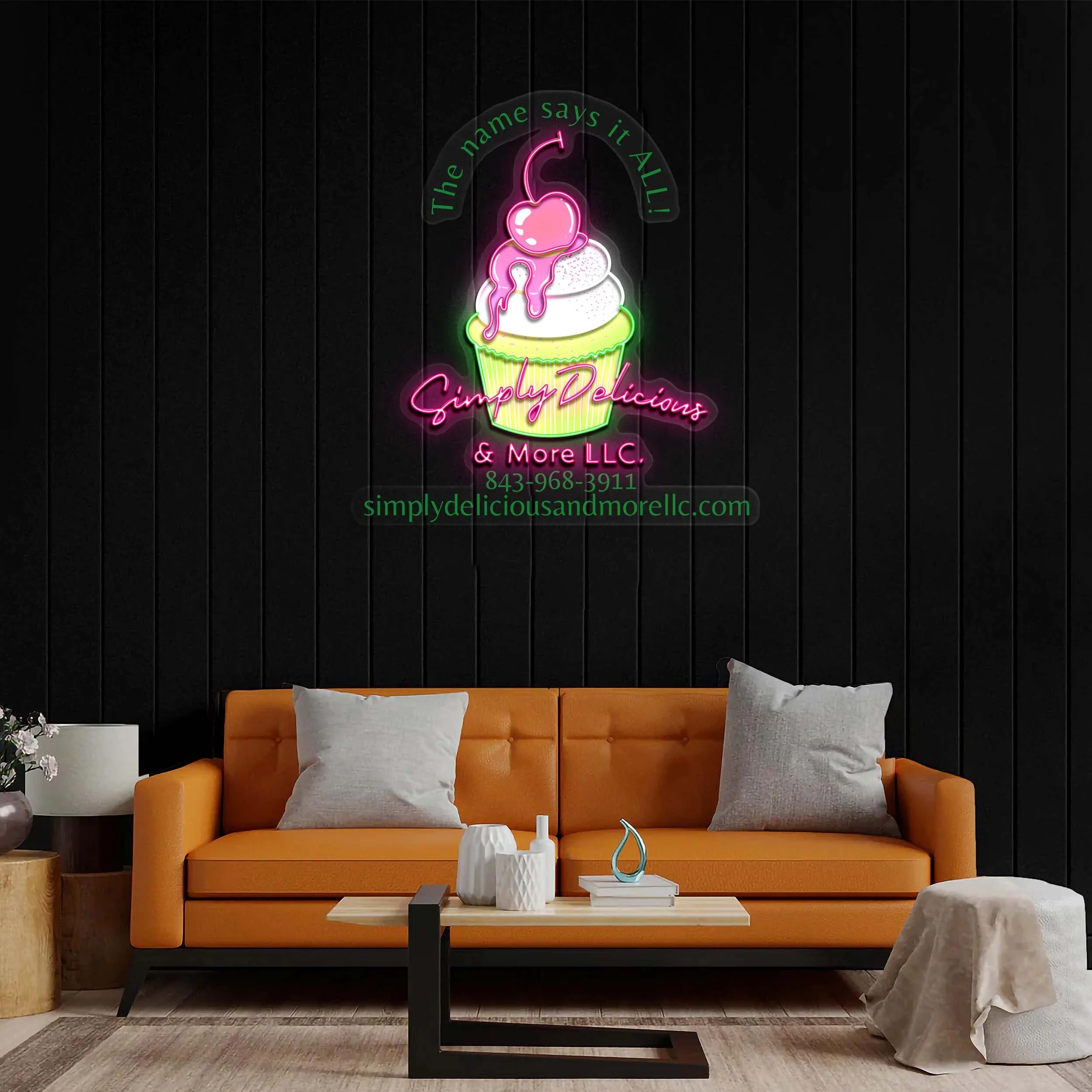 Simply Delicious & more LLC - Premium Neon Artwork - Image 2