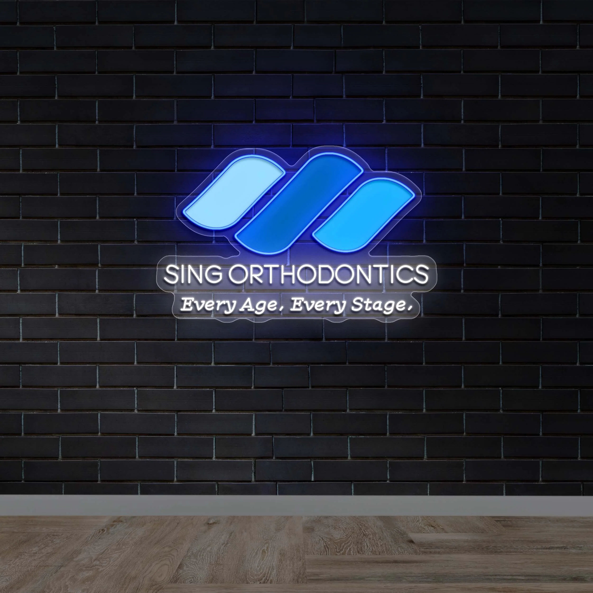 SING ORTHODONTICS - Premium Neon Artwork