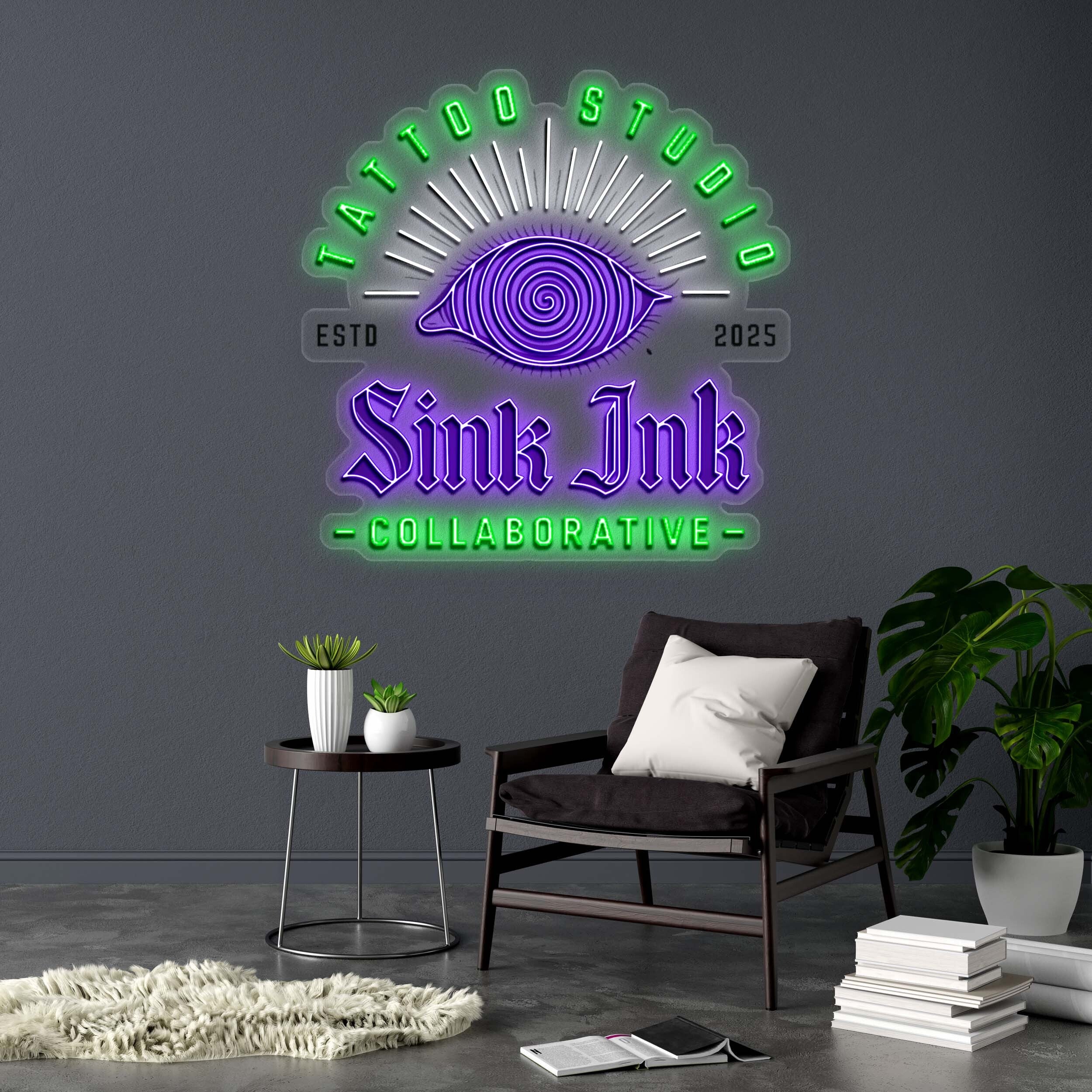 Sink Ink COLLABORATIVE - Premium Neon Artwork