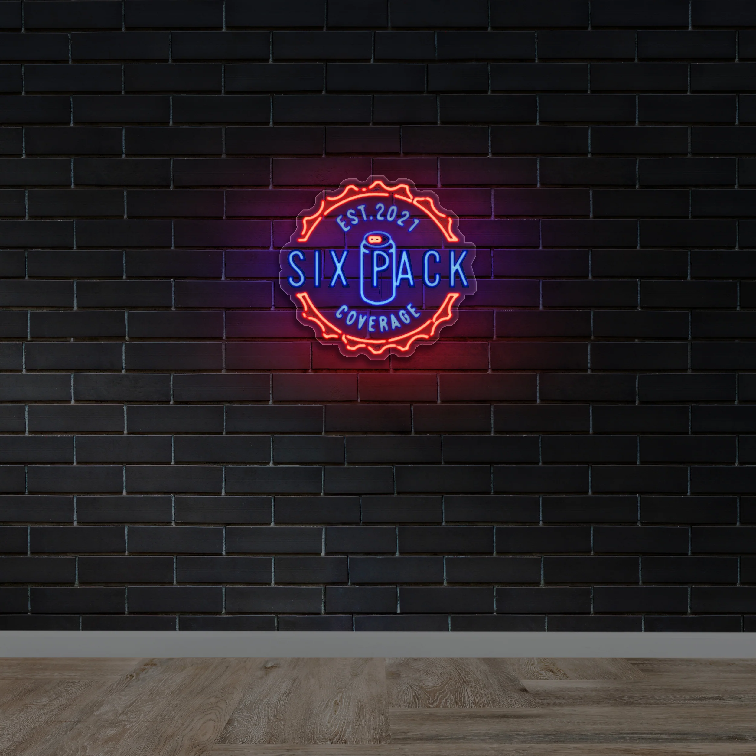 SIX PACK - Premium Neon Artwork