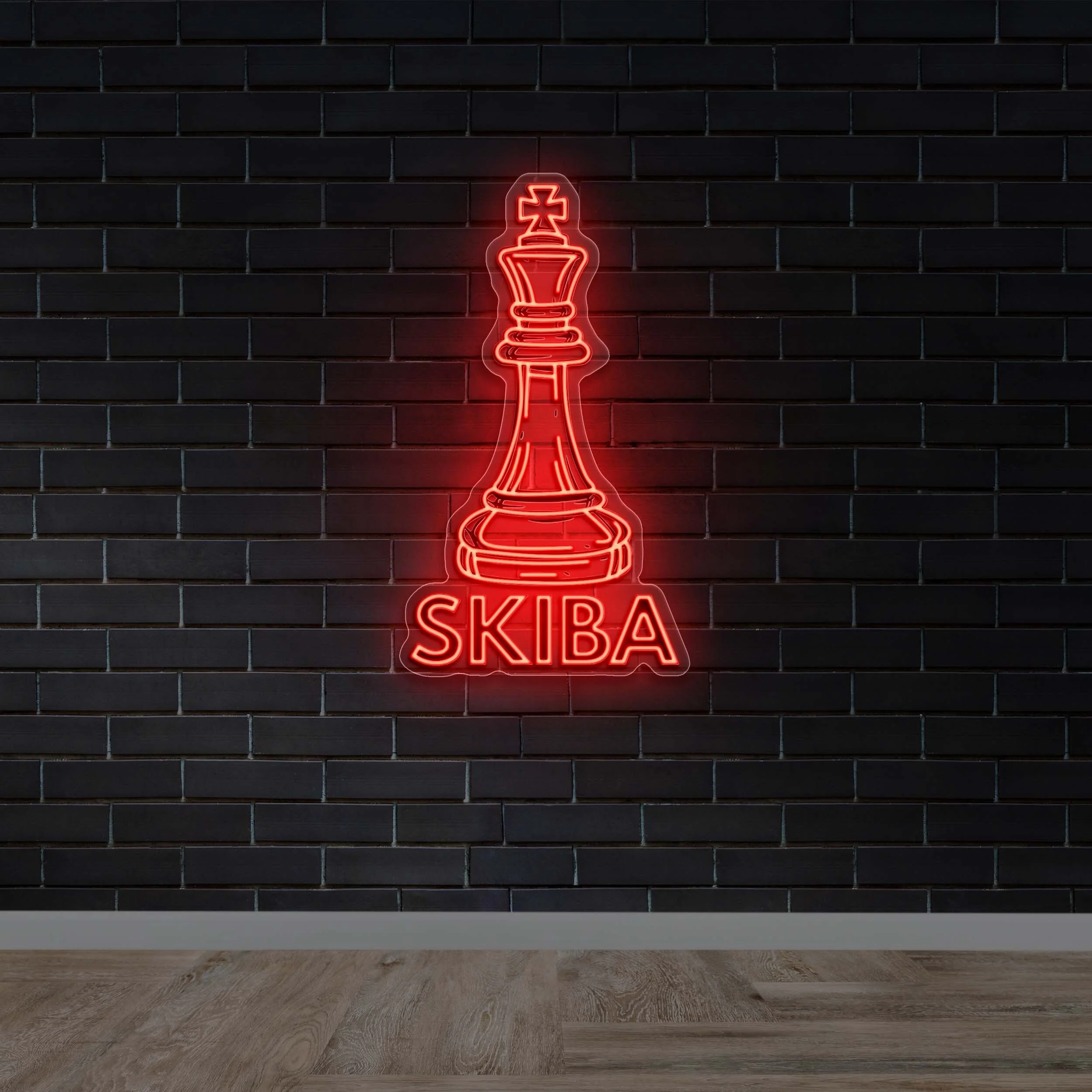 SKIBA - Premium Neon Artwork
