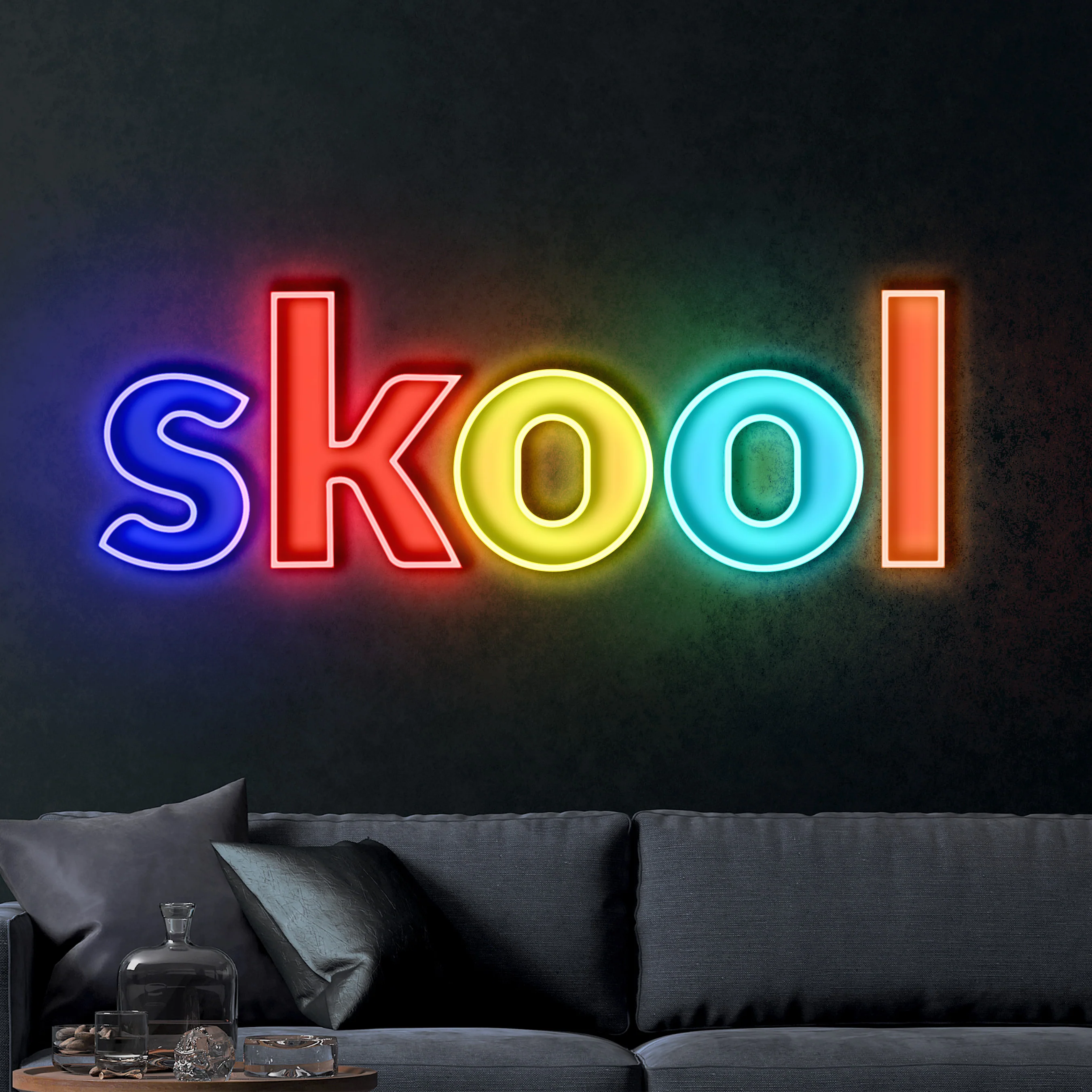 skool – Premium Neon Artwork