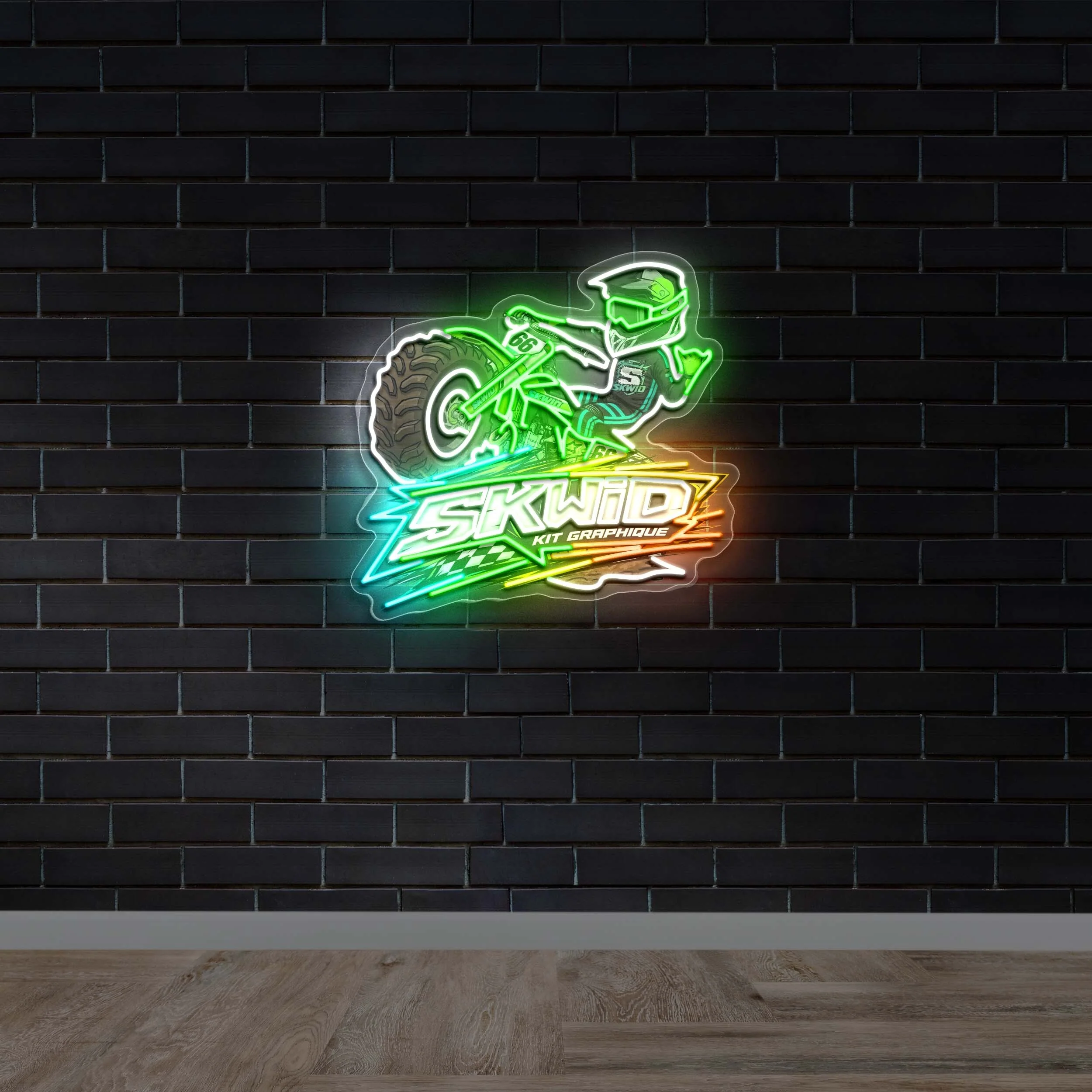 SKWID | 2nd Version - Premium Neon Artwork