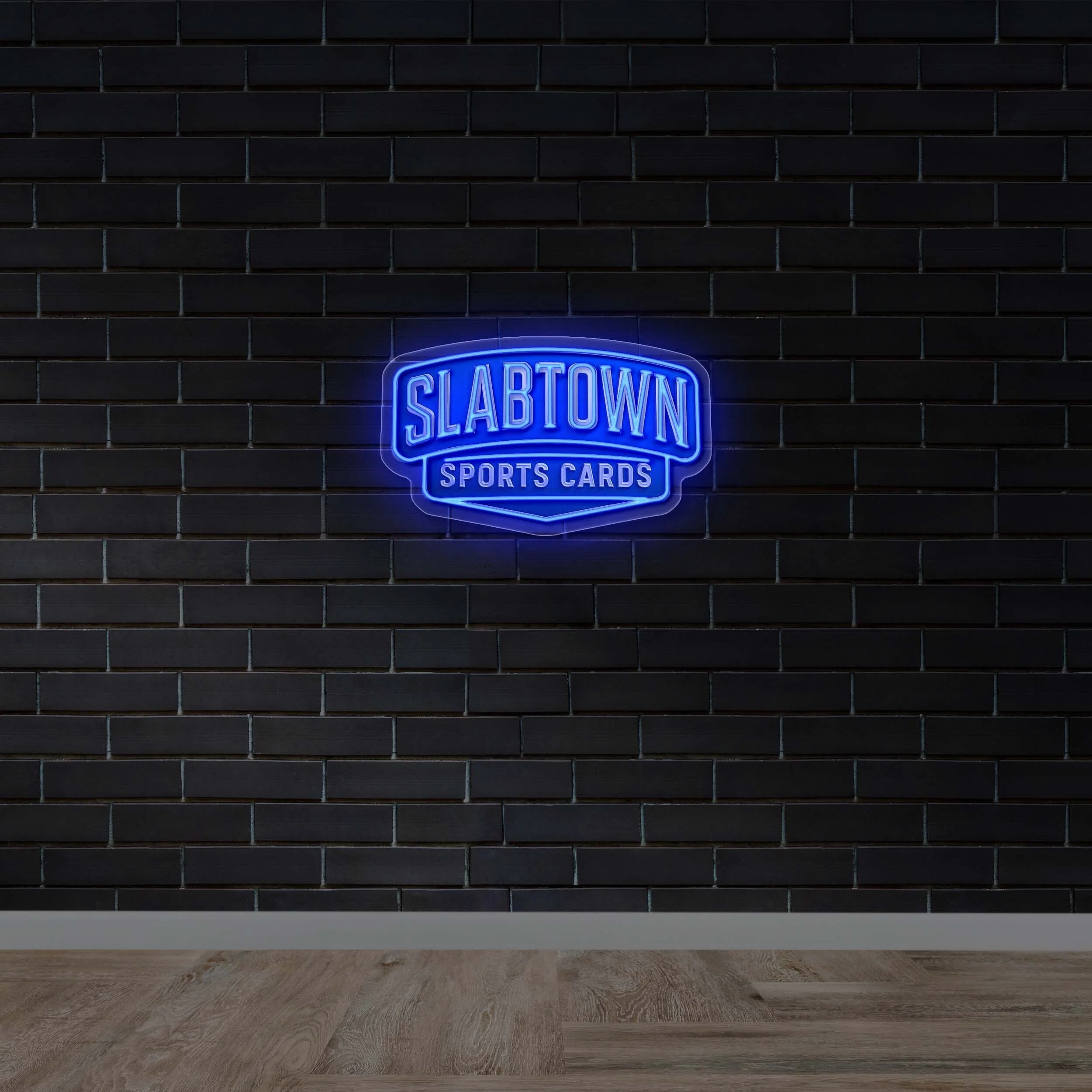 Slabtown Sports Cards - Premium Neon Artwork