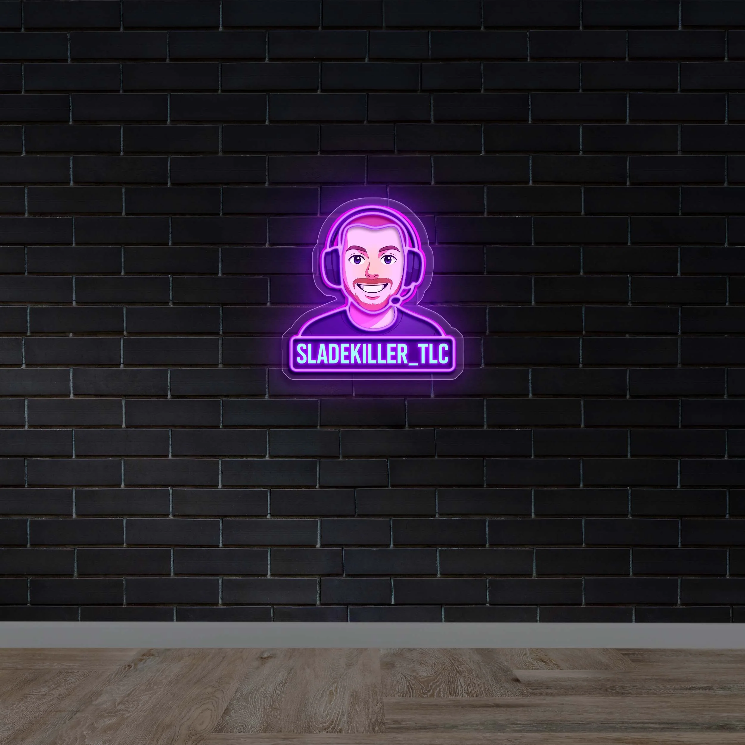SLADEKILLER_TLC - Premium Neon Artwork