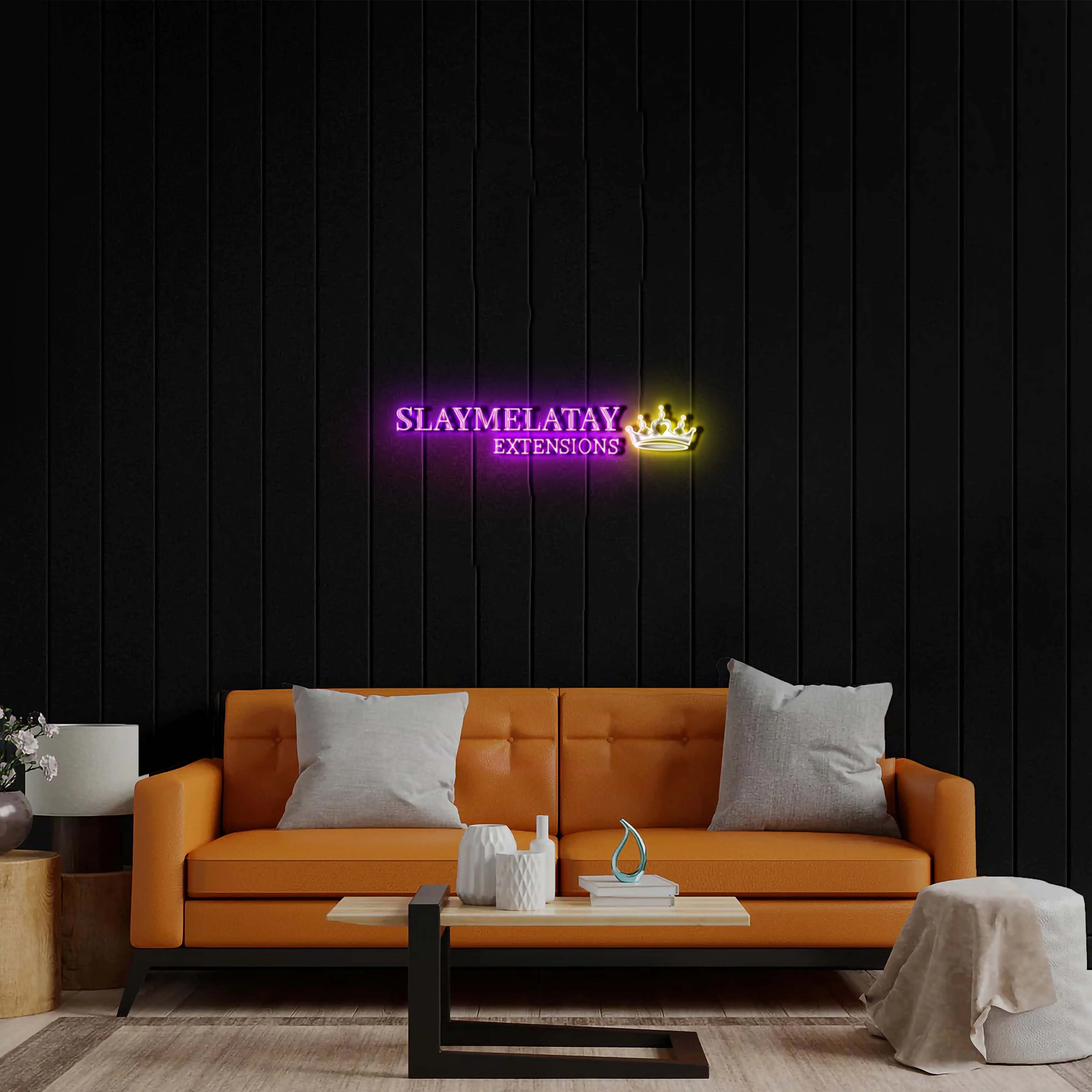 SLAYMELATAY - Premium Neon Artwork