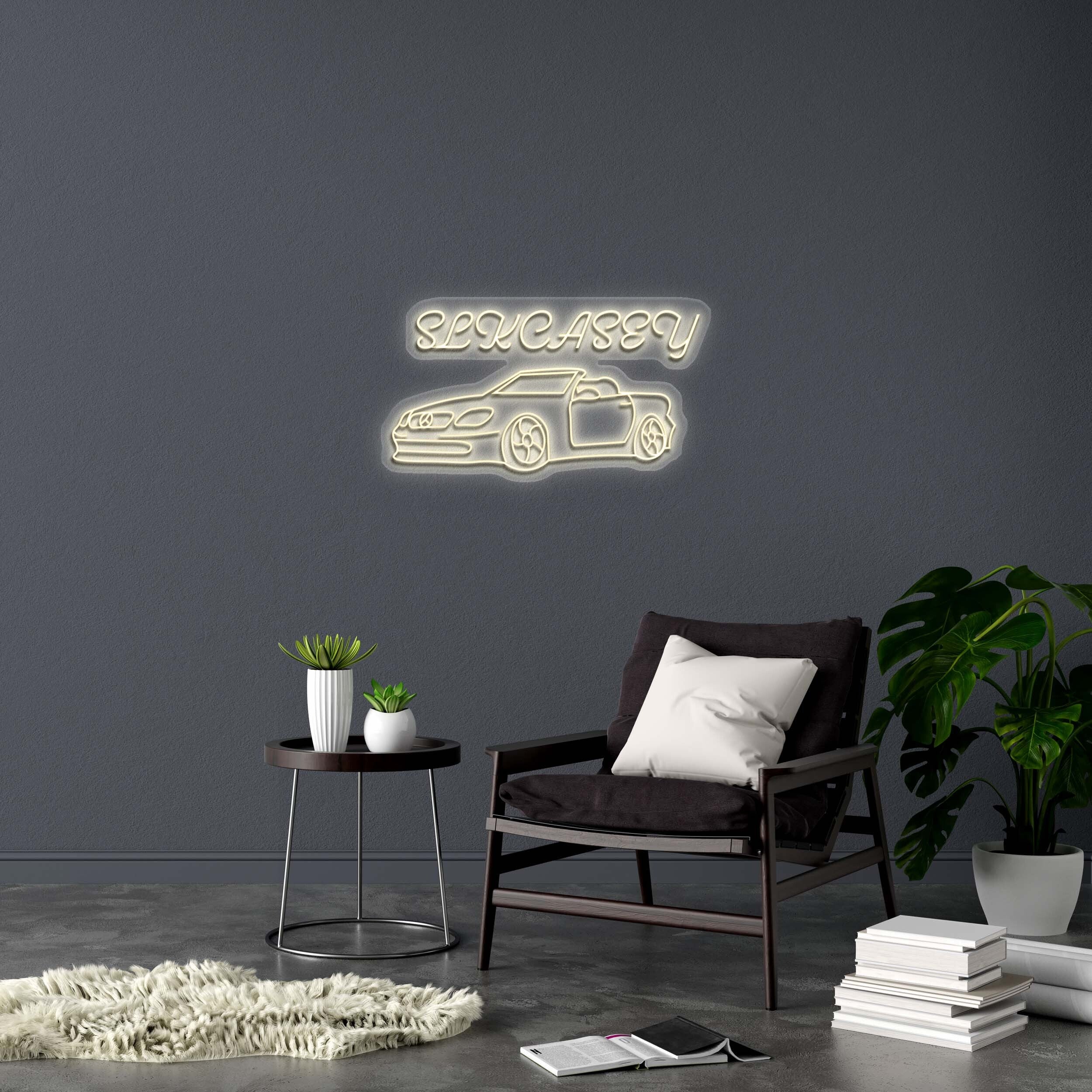 SLKCASEY - Premium Neon Artwork