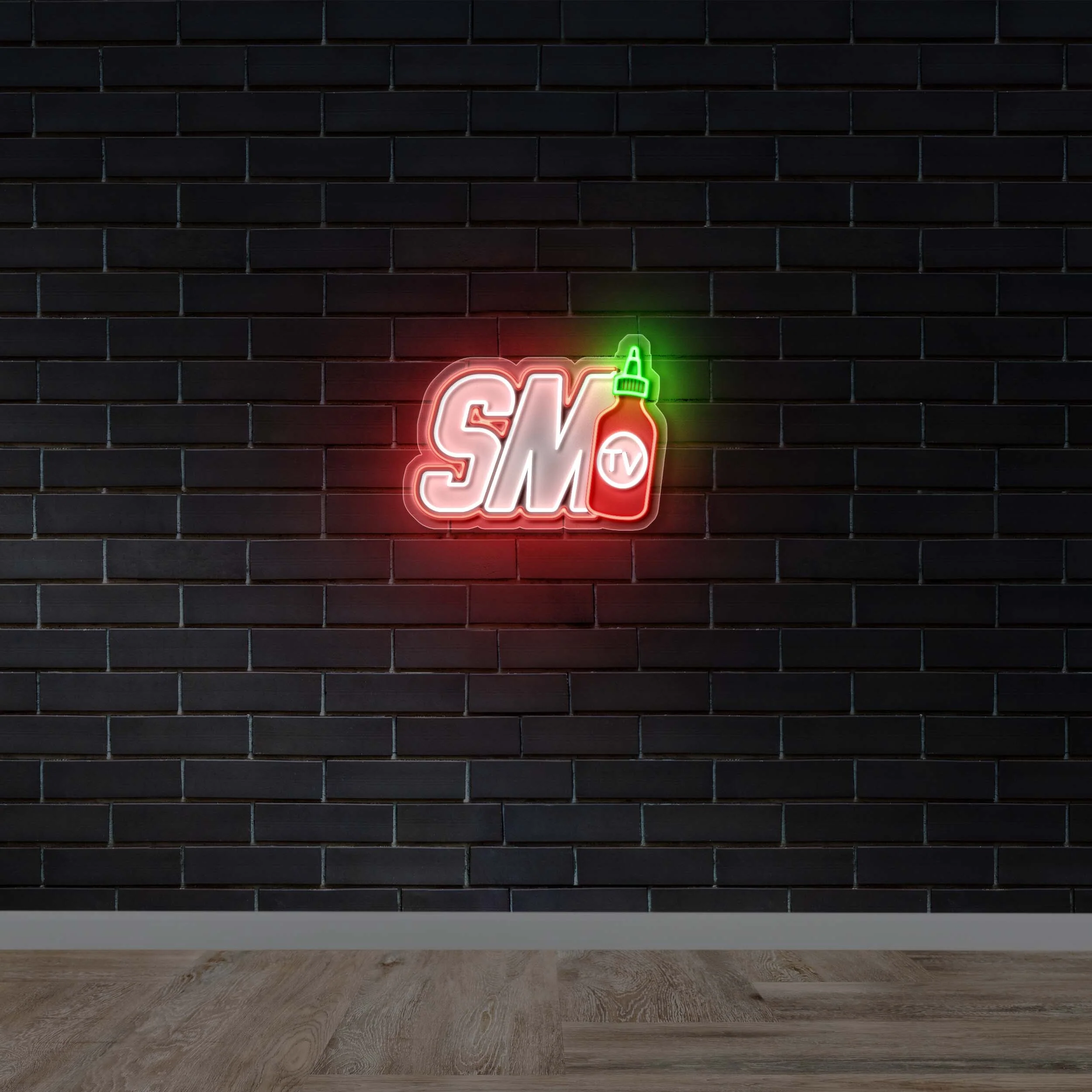 SM TV - Premium Neon Artwork