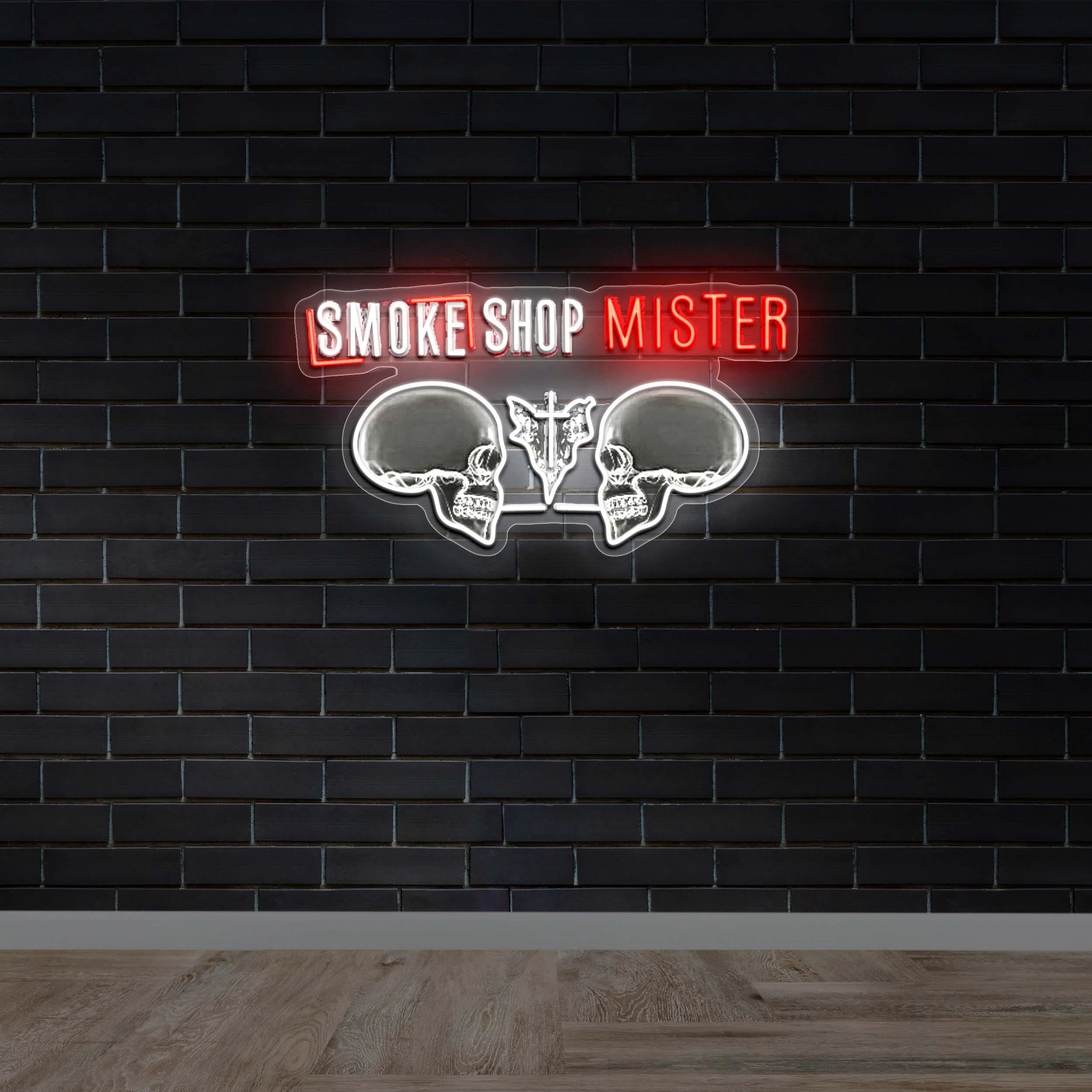 SMOKE SHOP MISTER - Premium Neon Artwork