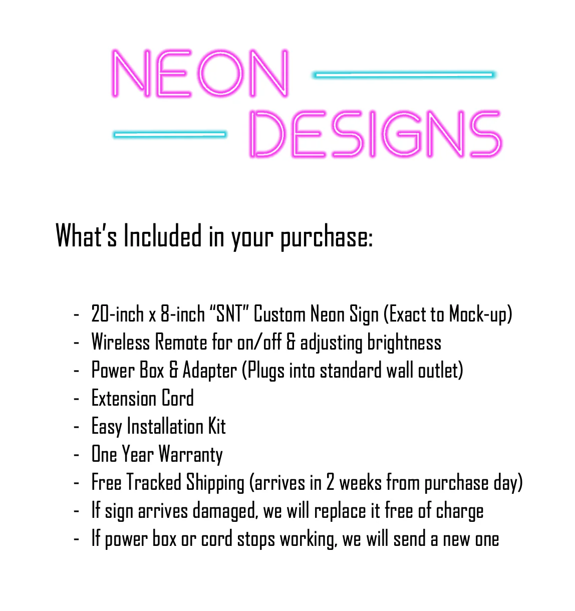 SNT - Premium Neon Artwork - Image 2