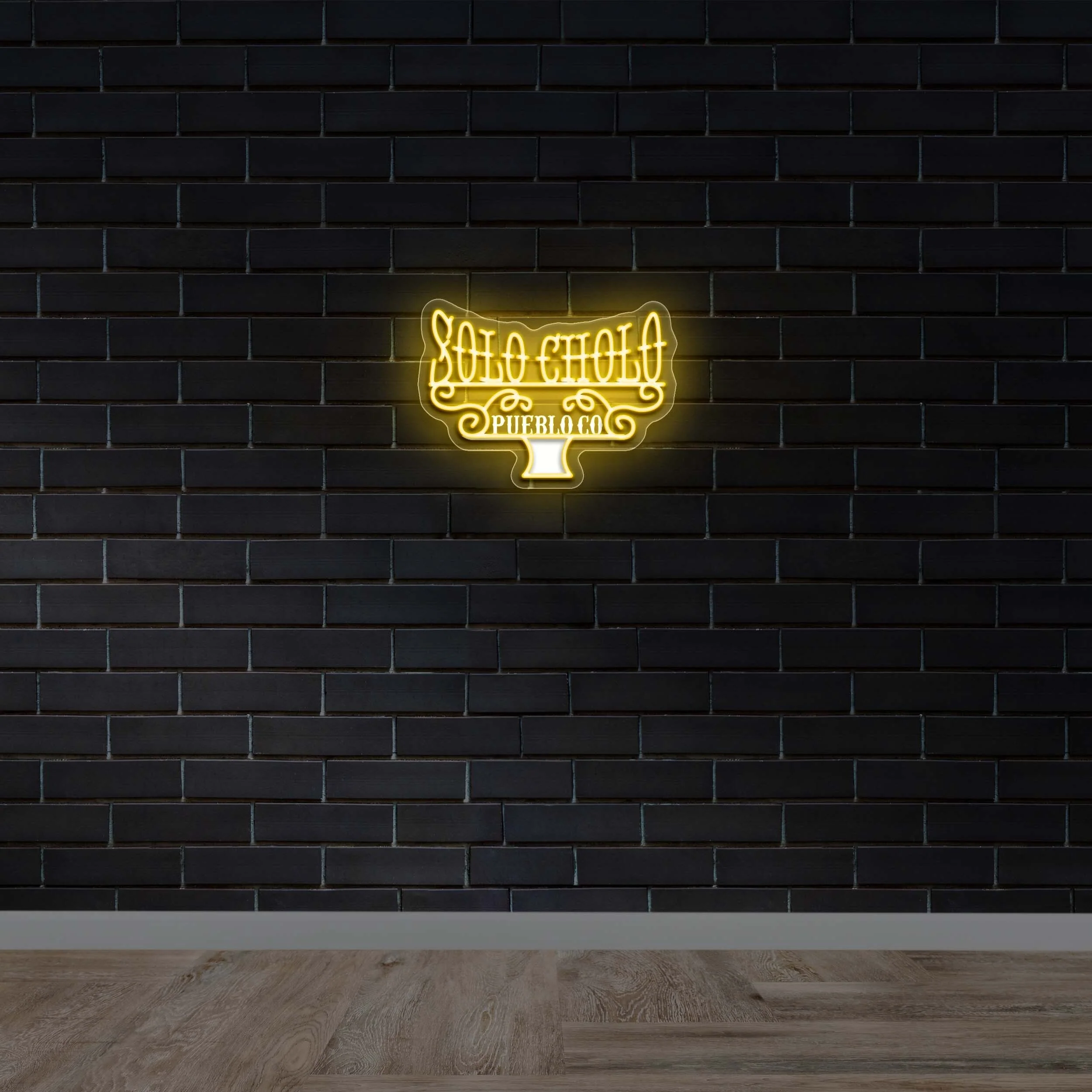 Solo cholo - Premium Neon Artwork