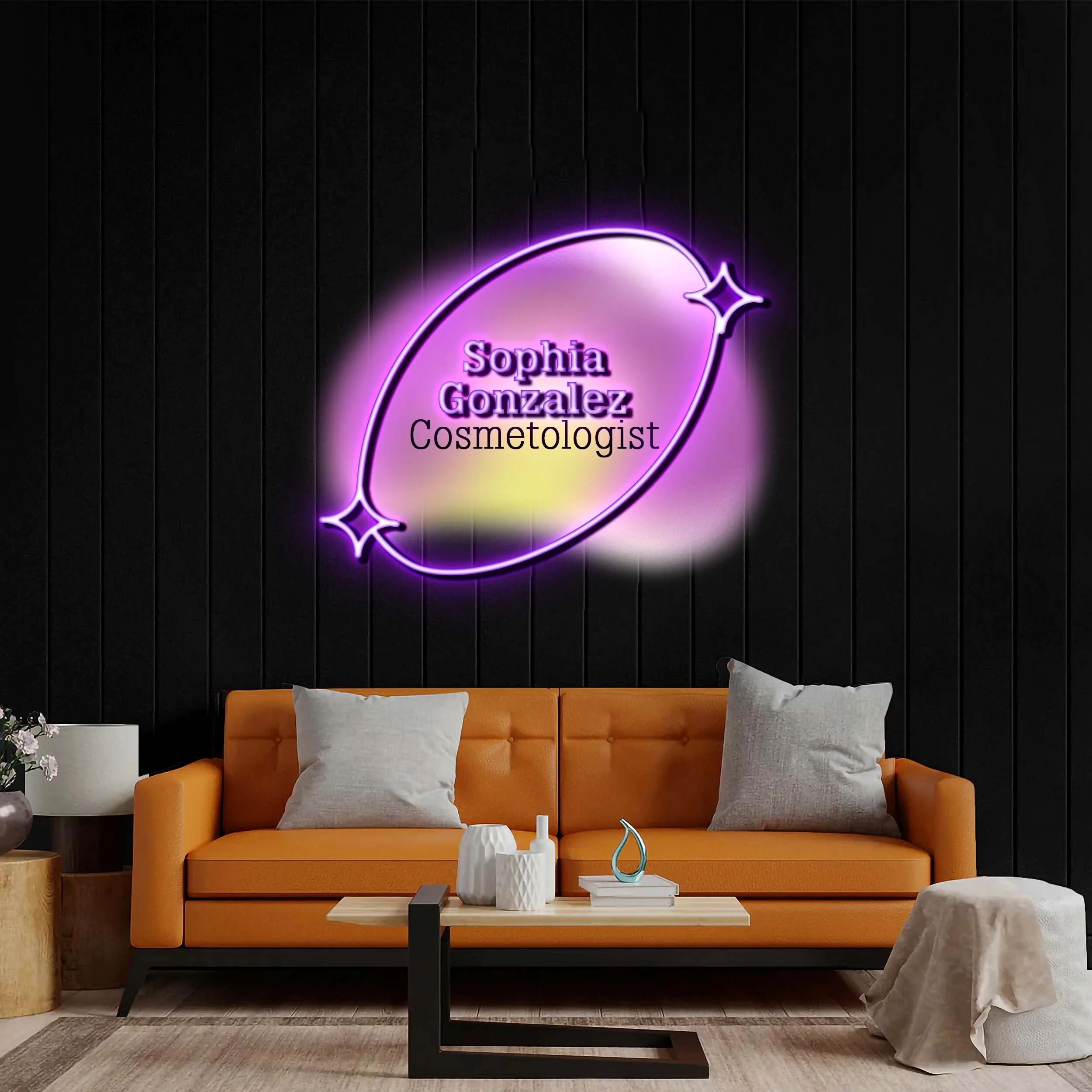 Sophia Marie Gonzalez - Premium Neon Artwork