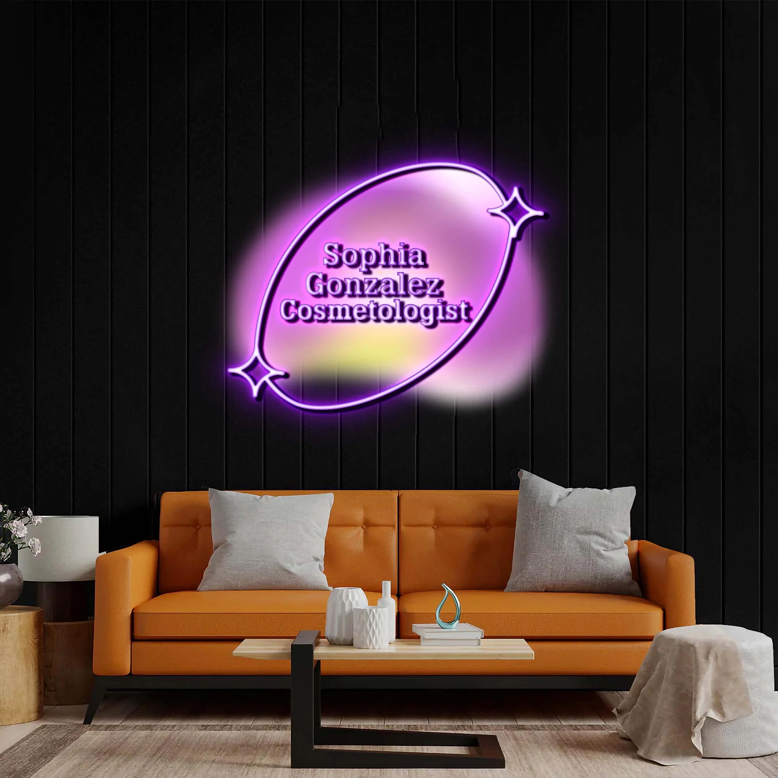 Sophia Marie Gonzalez - Premium Neon Artwork - Image 2