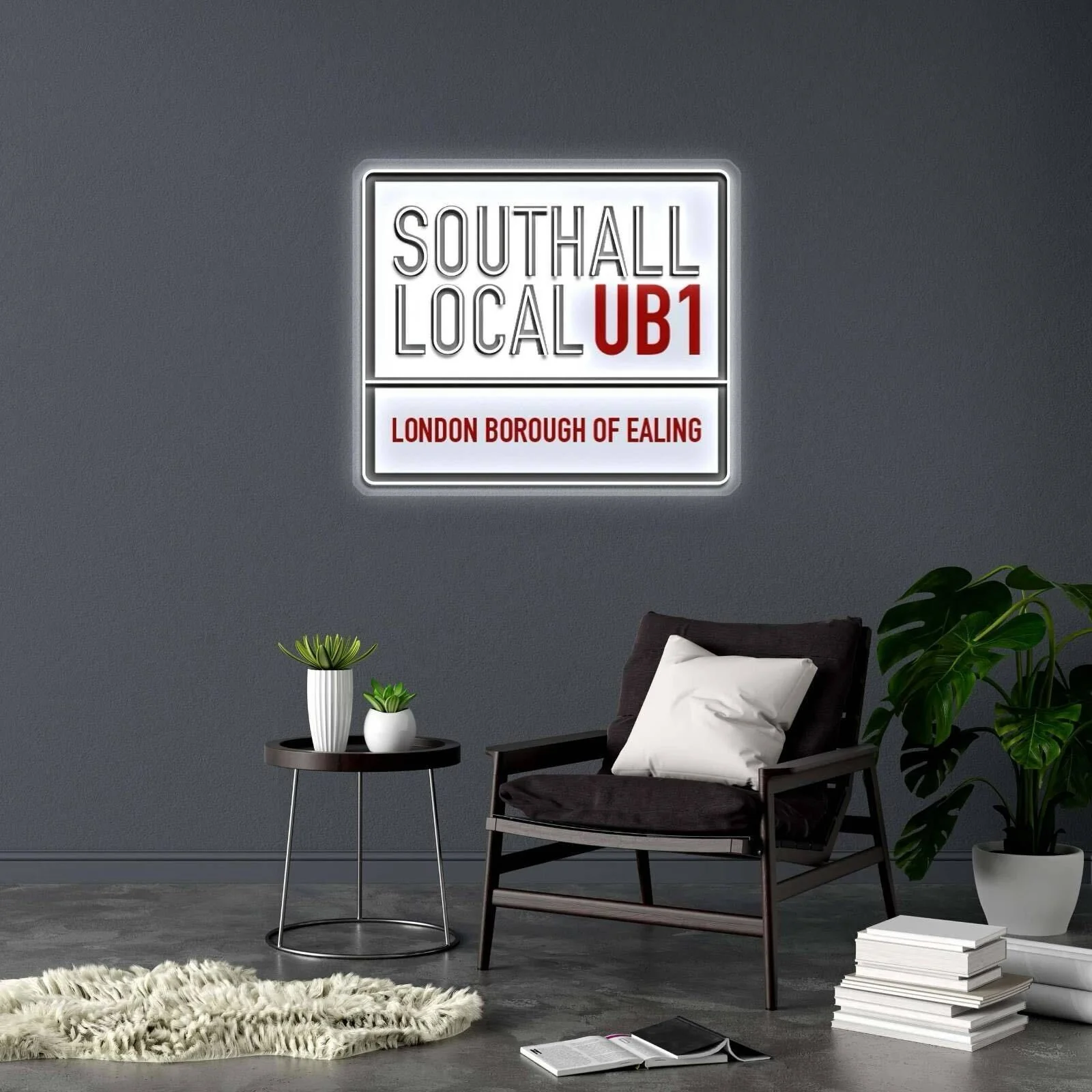 SOUTHALL LOCAL UB1 - Premium Neon Artwork