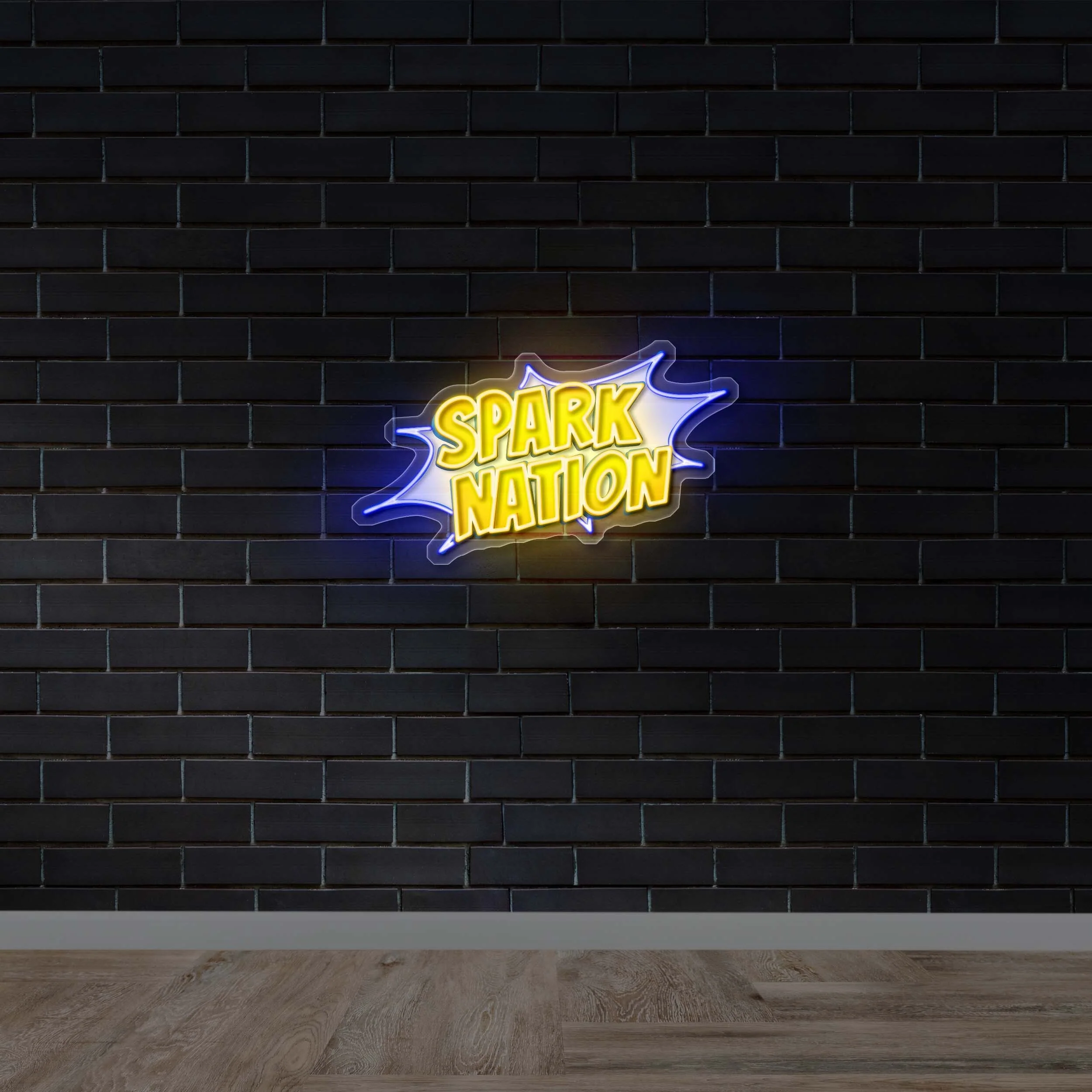 SPARK NATION - Premium Neon Artwork