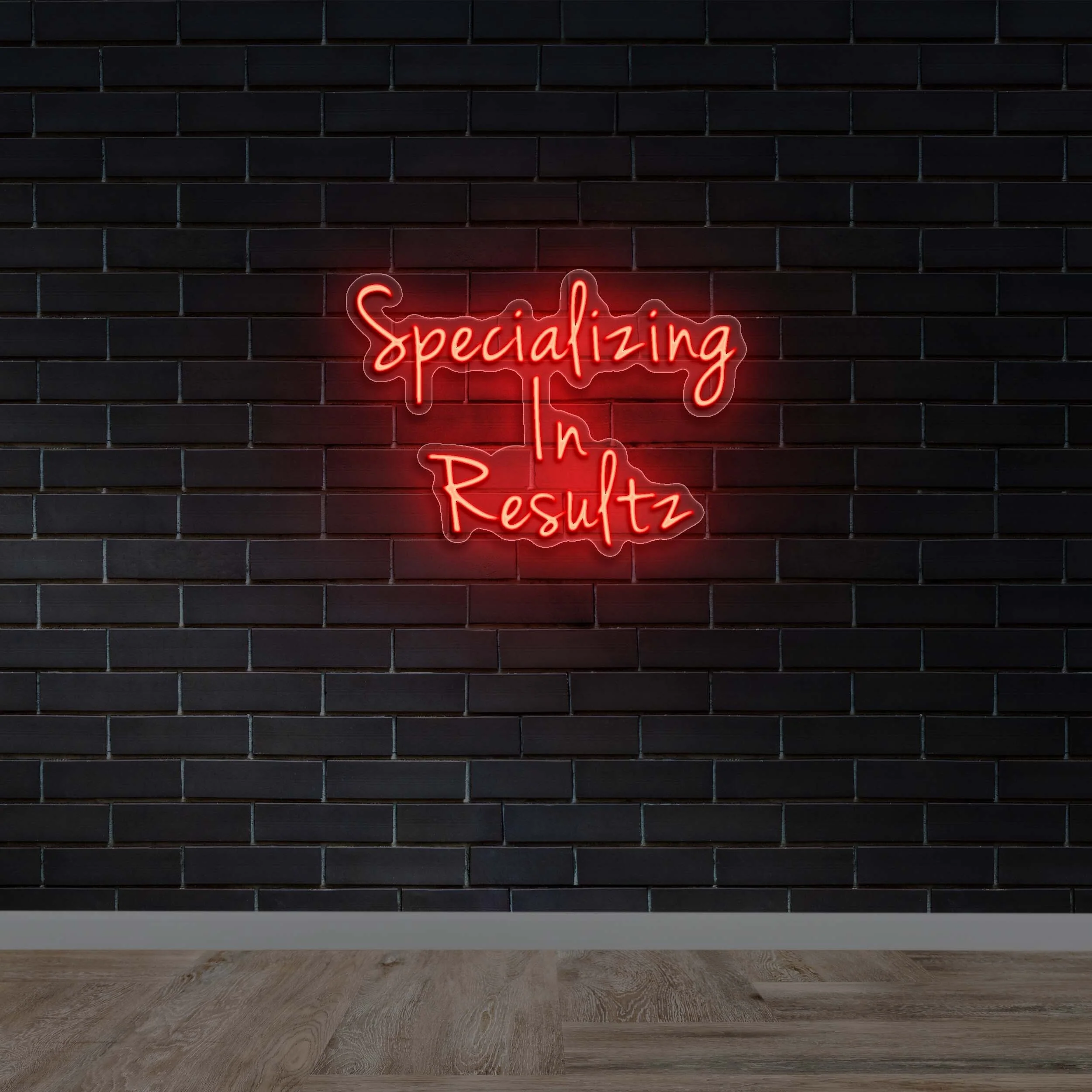 Specializing In Resultz - Premium Neon Artwork