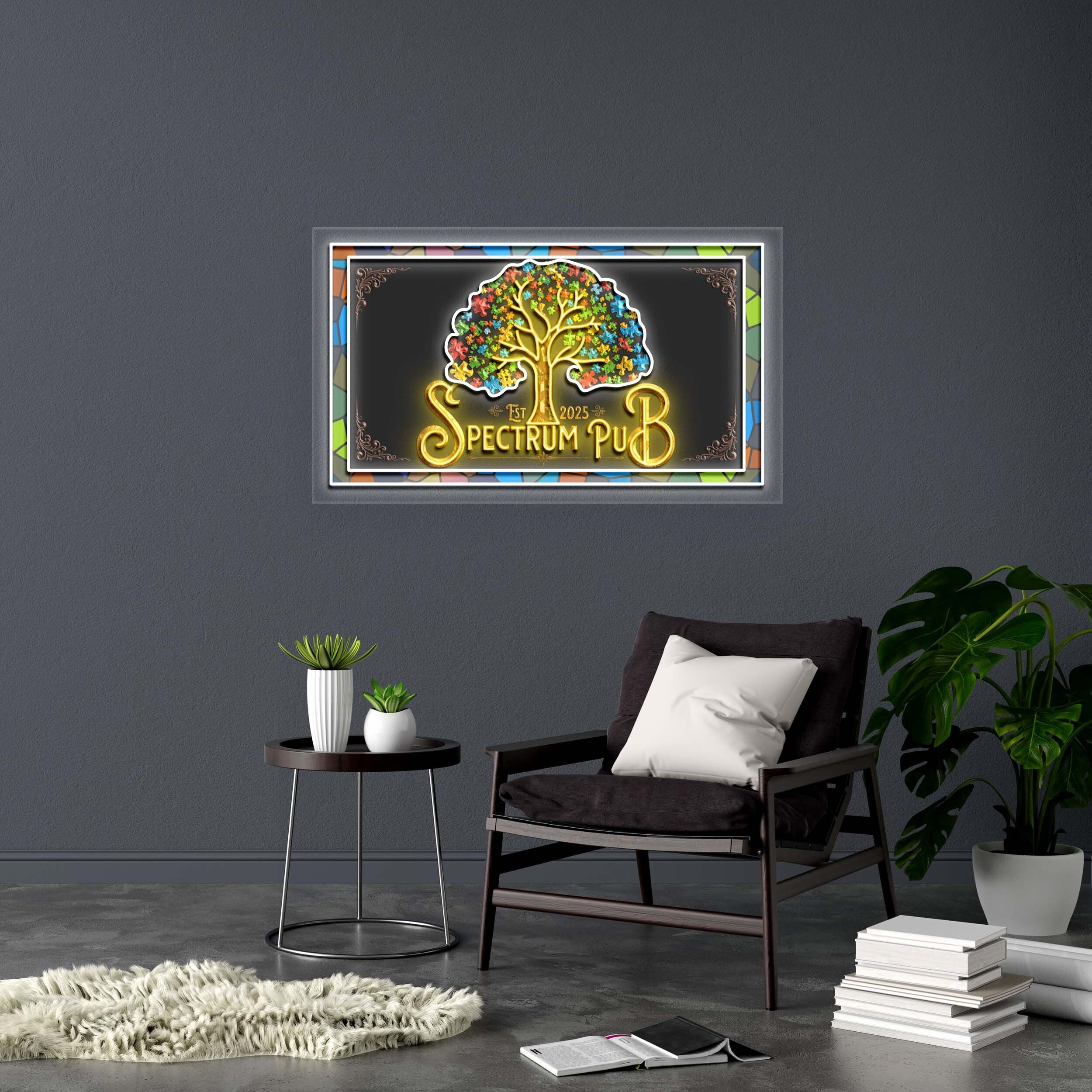 SPECTRUM PUB - Premium Neon Artwork