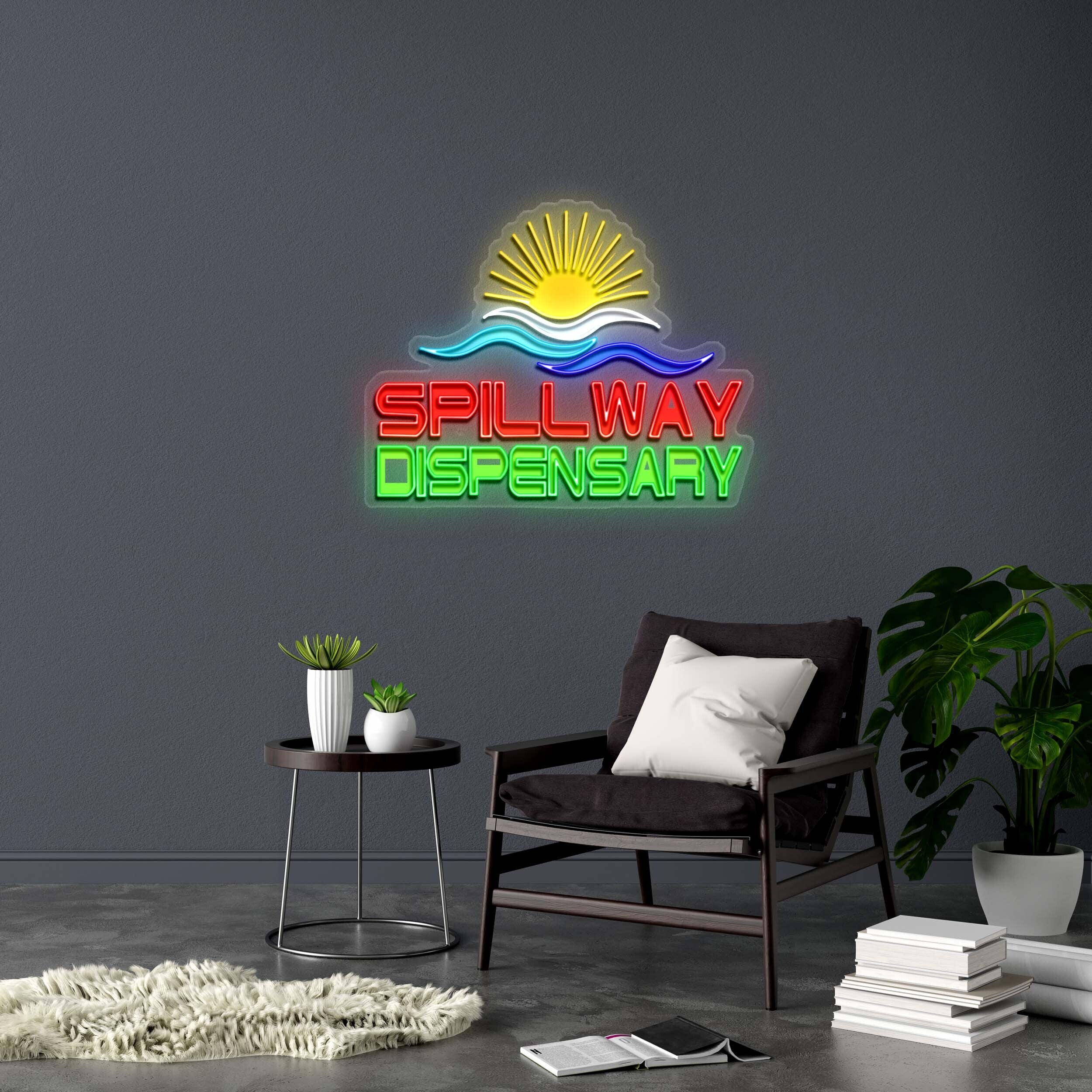 SPILLWAY DISPENSARY - Premium Neon Artwork
