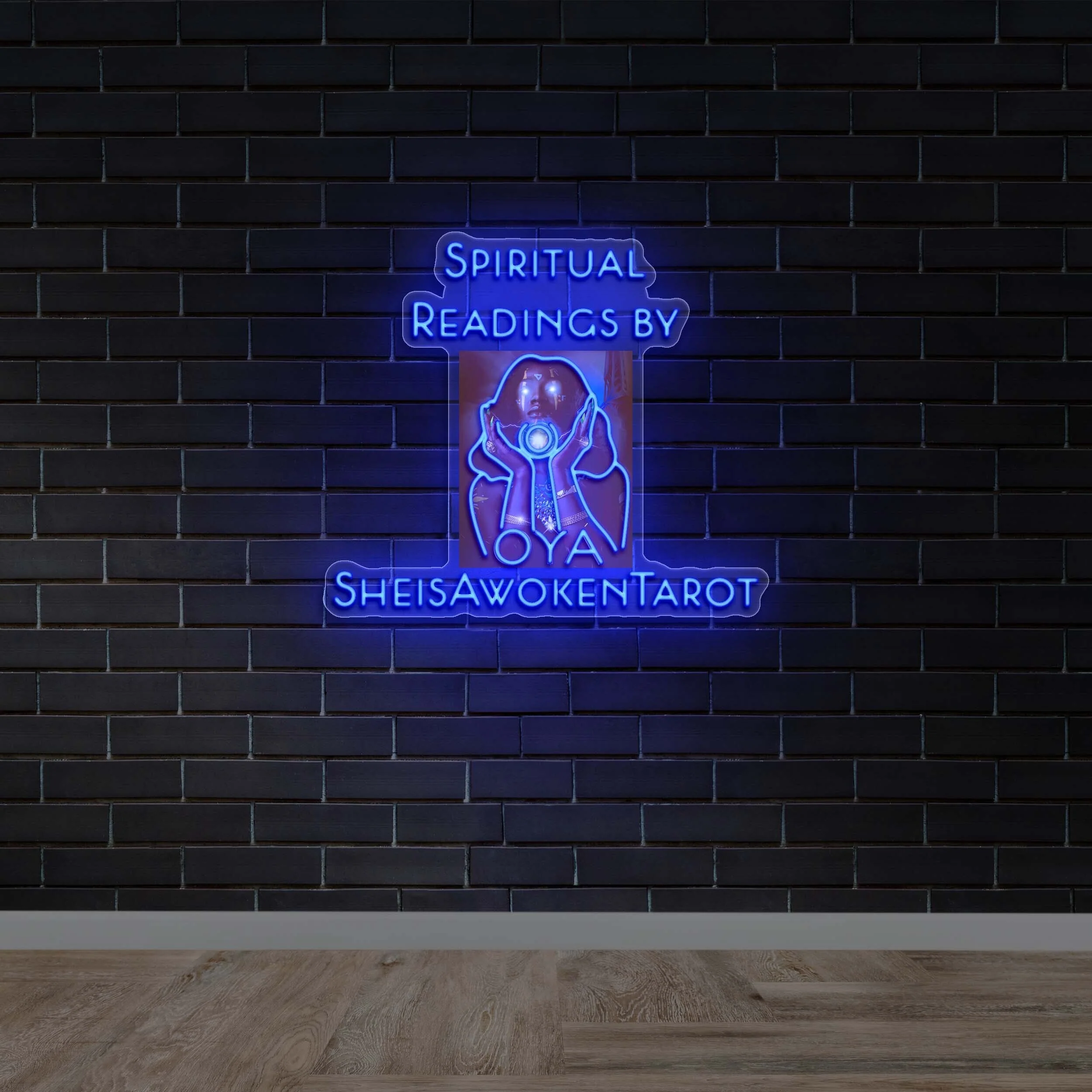 Spiritual Readings By - Premium Neon Artwork
