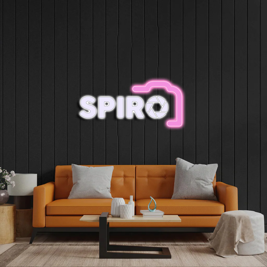 SPIRO - Premium Neon Artwork