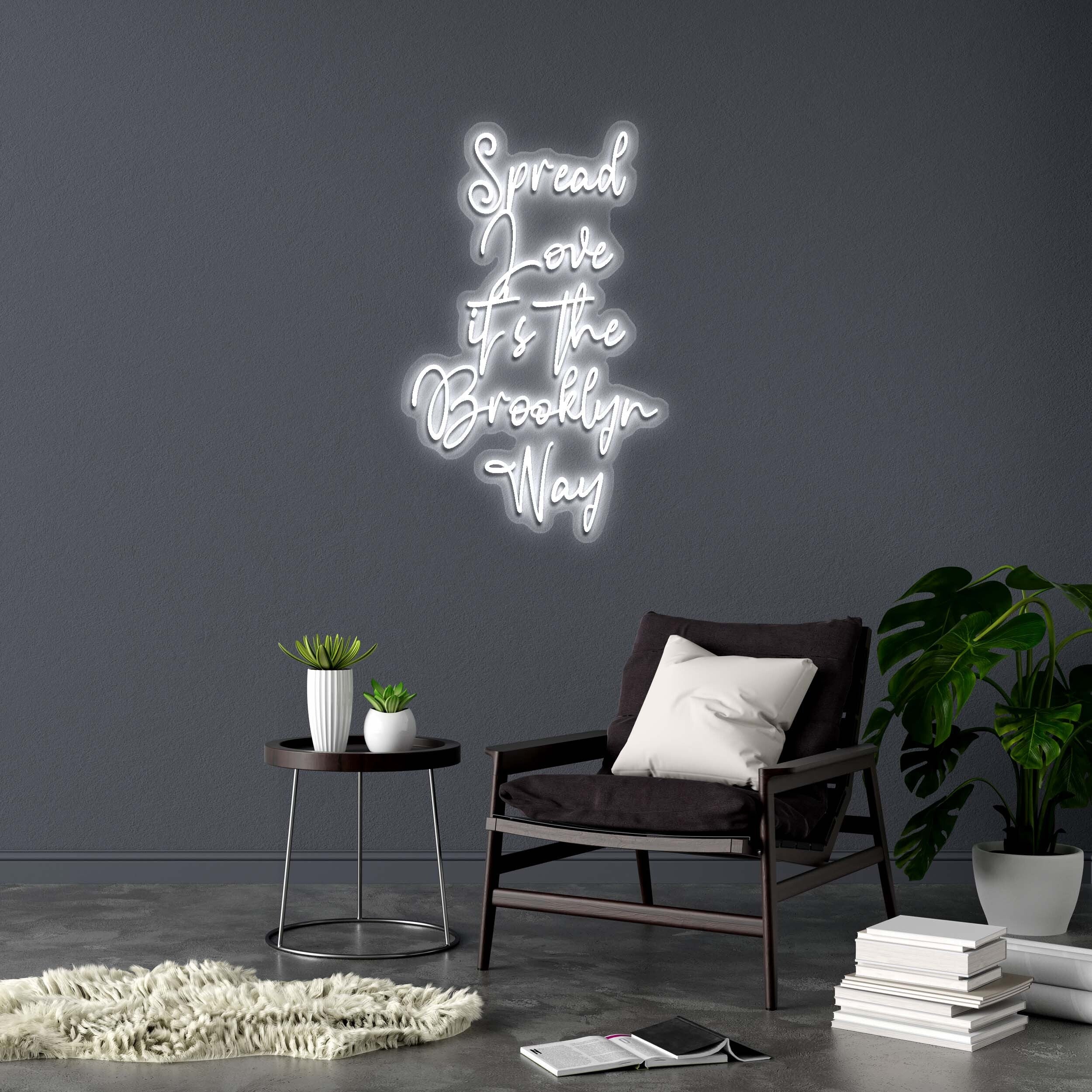 SPREAD LOVE (Bosstony) - Premium Neon Artwork